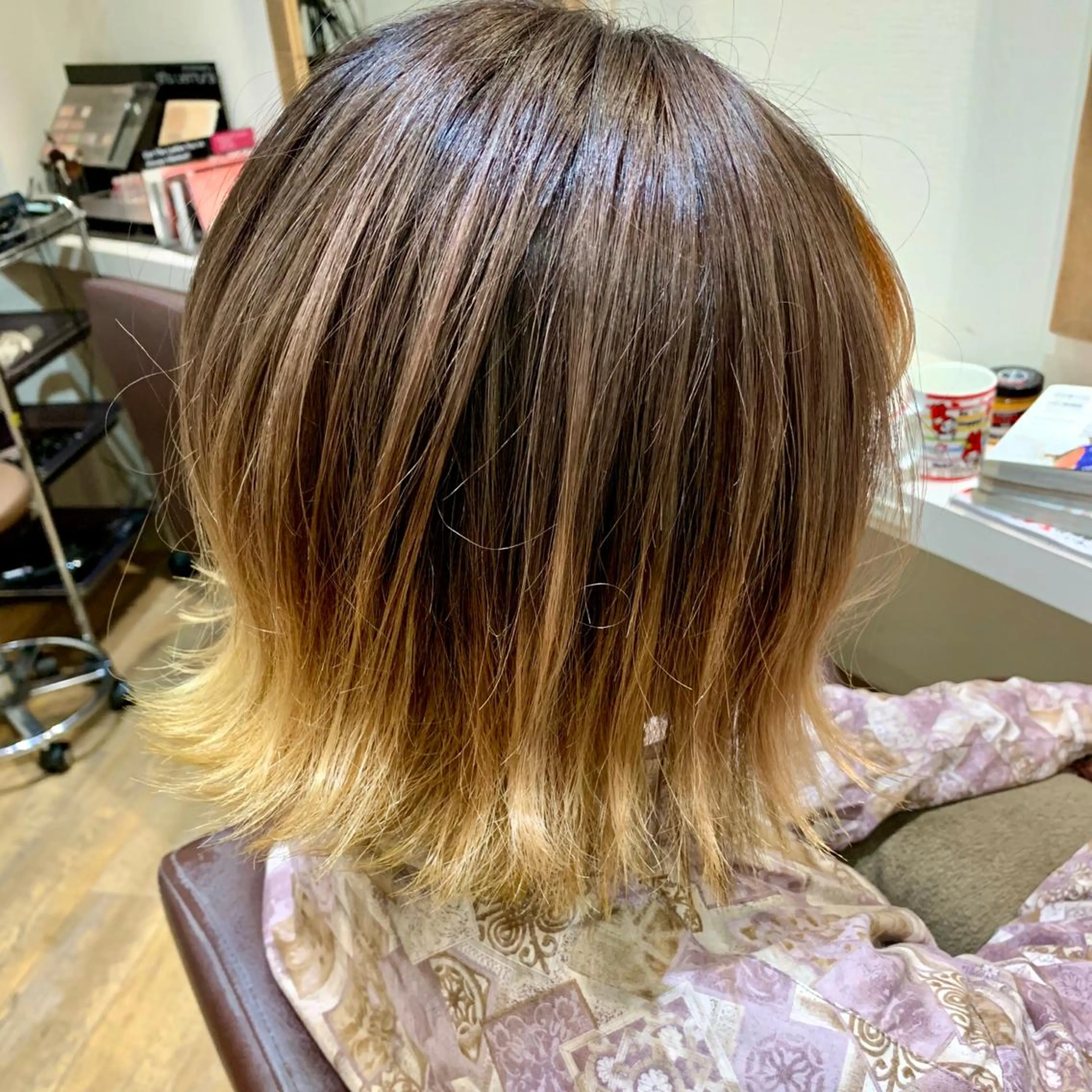 ショート カラー イエローカラー ショート×カラー 🦊堀米早紀【荻窪】のヘアスタイル