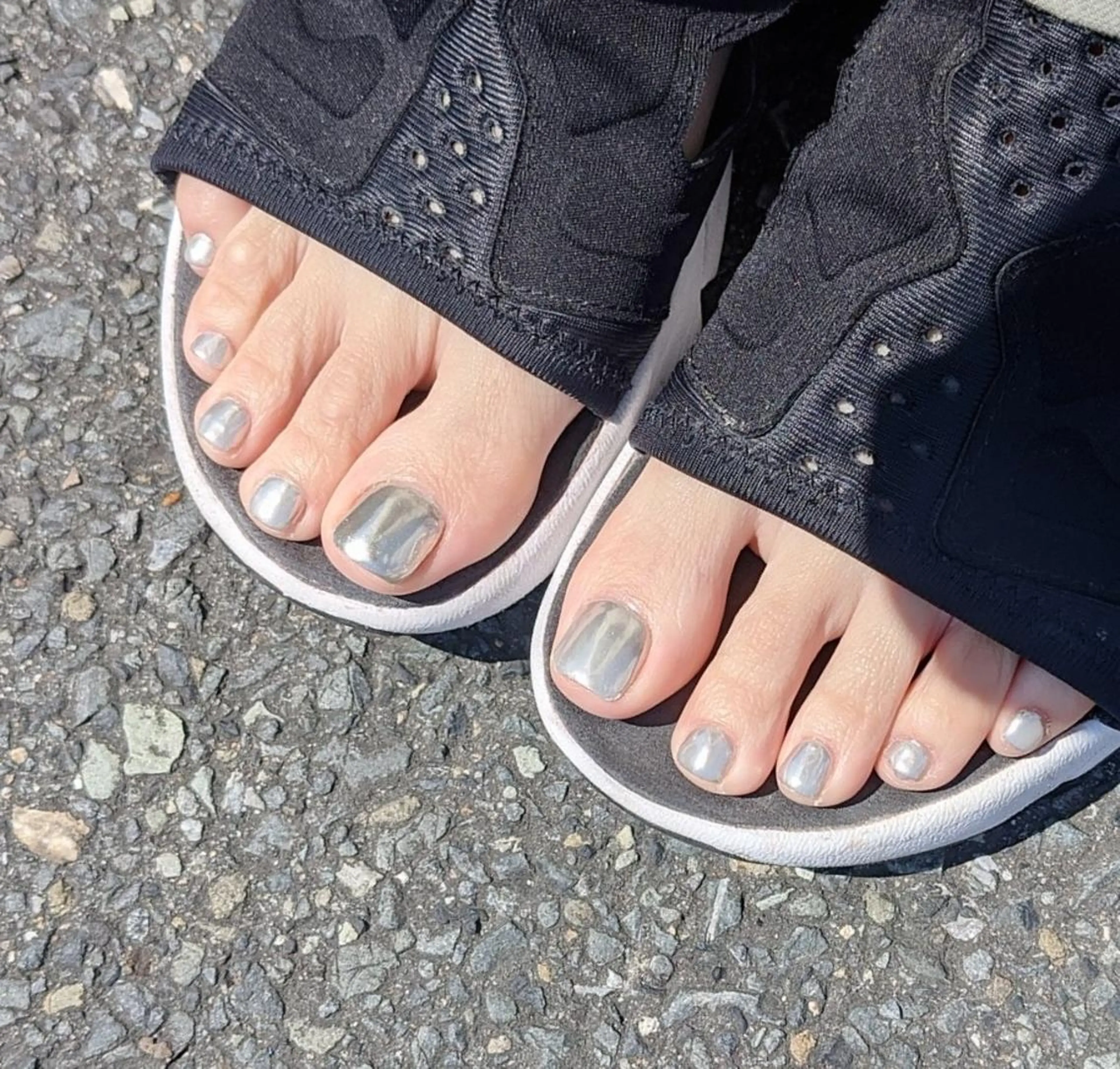 ネイル ミラーネイル 2B__nails ニービー京都伏見区のネイルデザイン