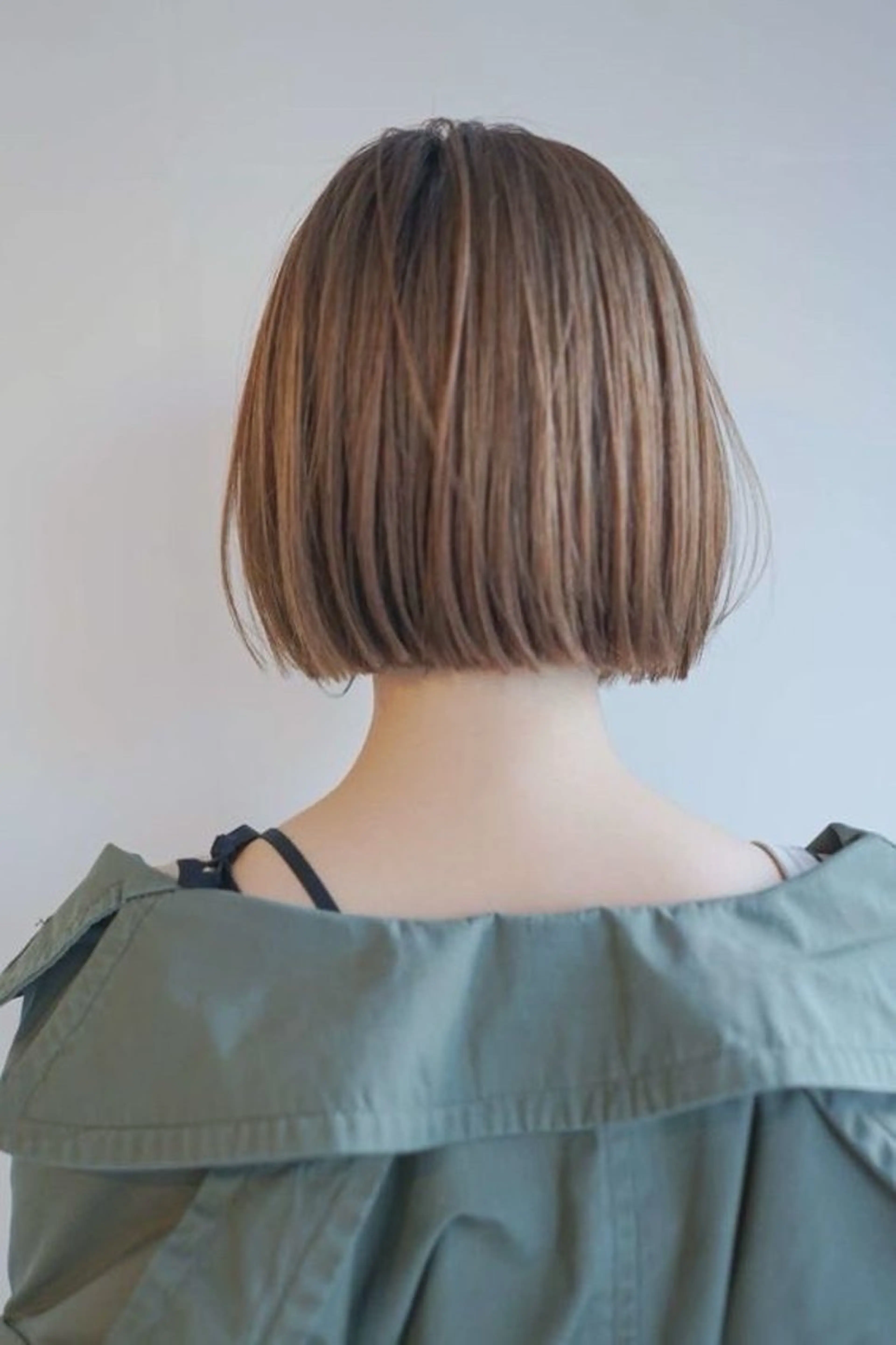 ショート 学生 韓国風ヘア おくれ毛 小顔カット CITY.所属・早藤 芙麗有のヘアスタイル