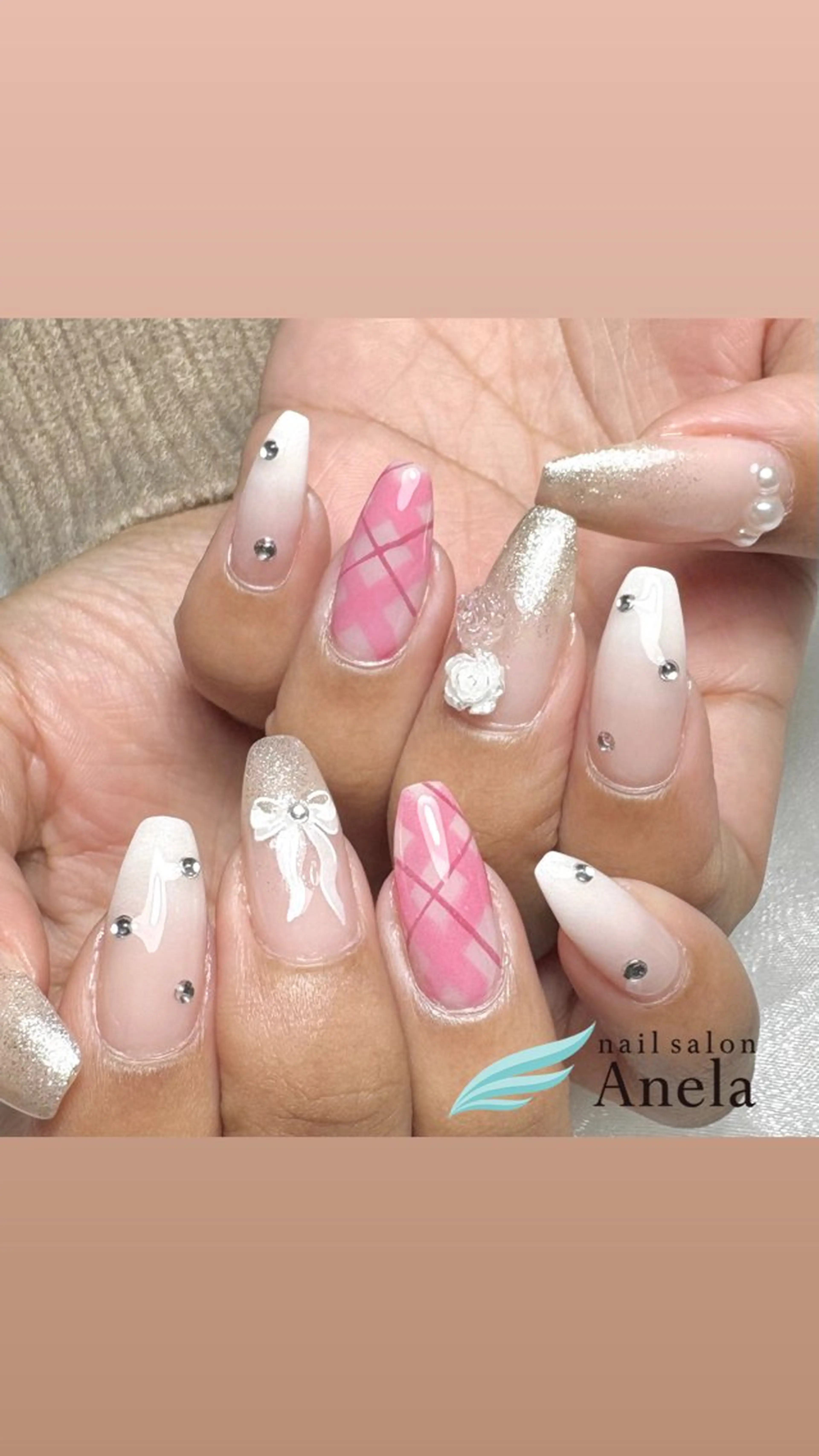 ネイル nail salon Anela🪽🫧のネイルデザイン