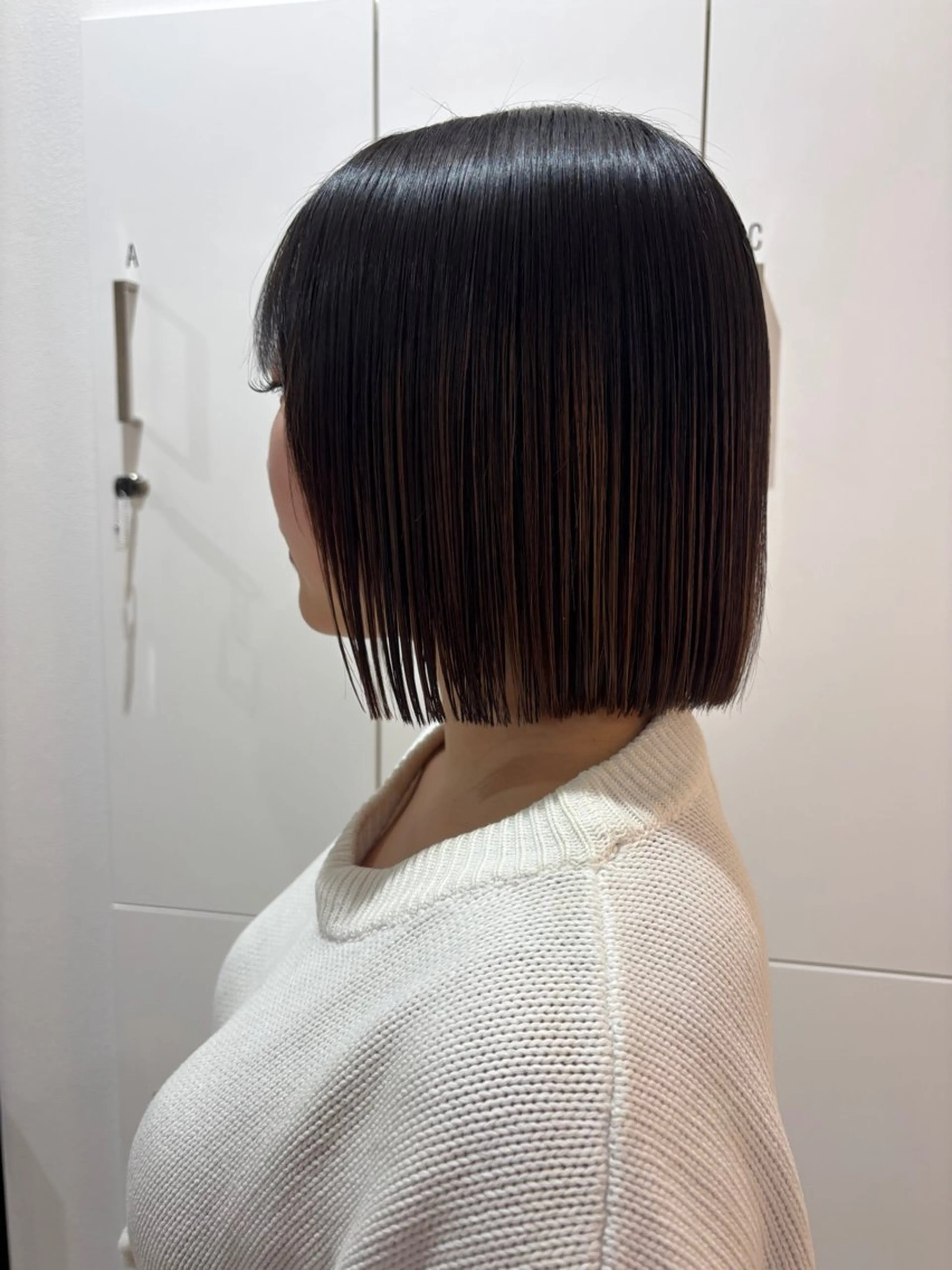ショート ボブ 福田 文太のヘアスタイル