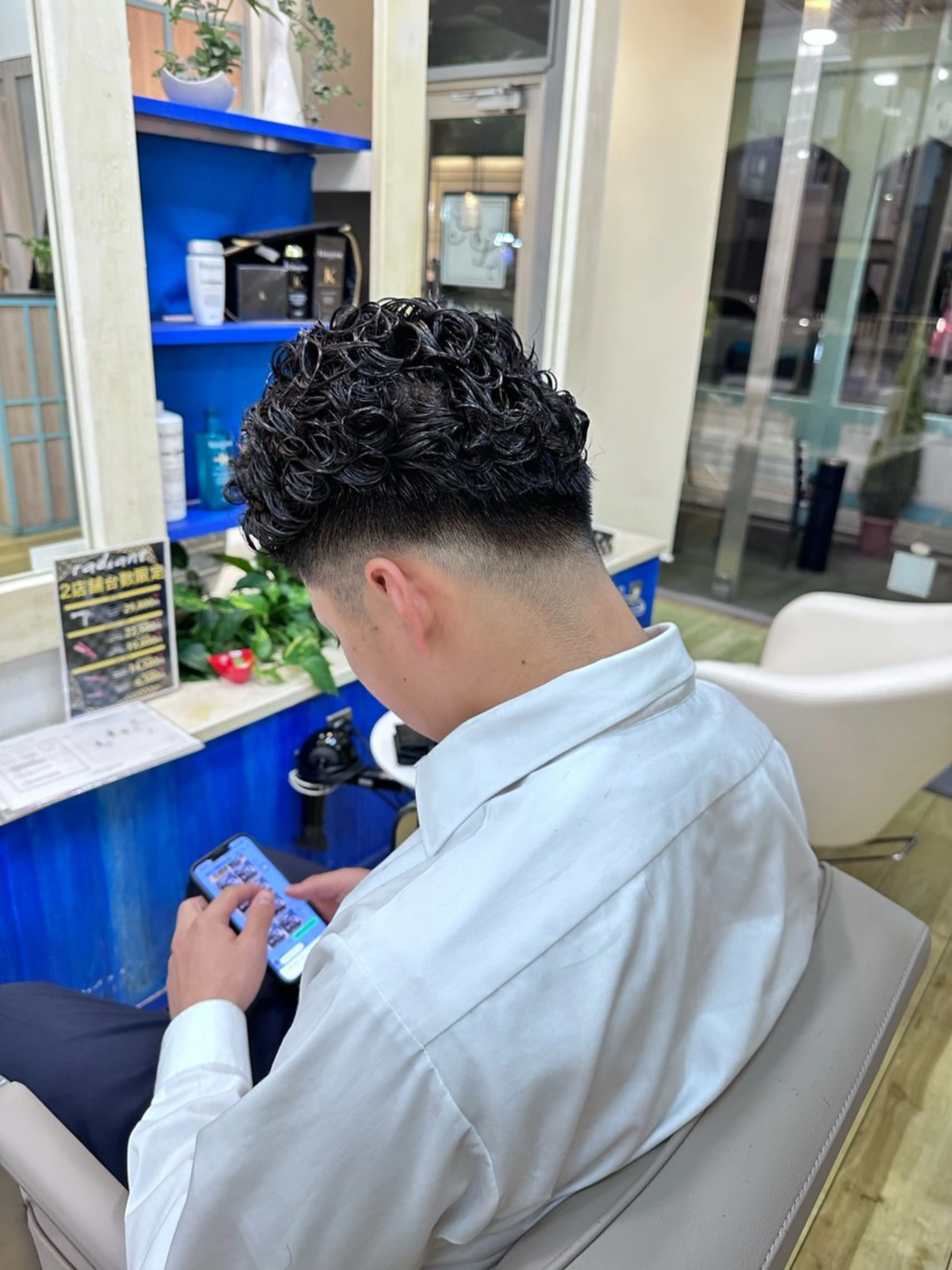 🕊メンズカット＋パーマの写真