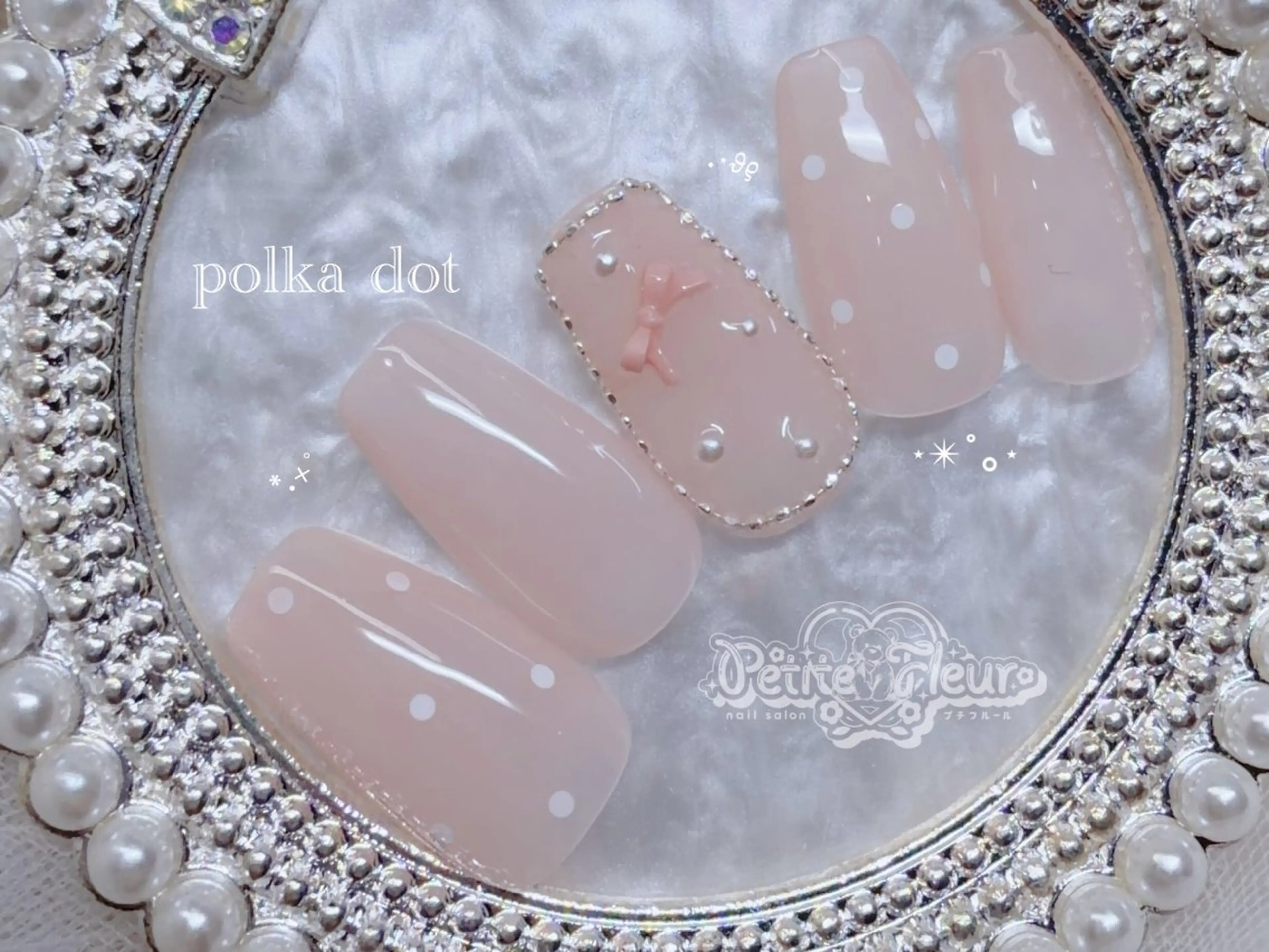 ネイル ❁⃘*。Petite fleur❁⃘*りさのネイルデザイン