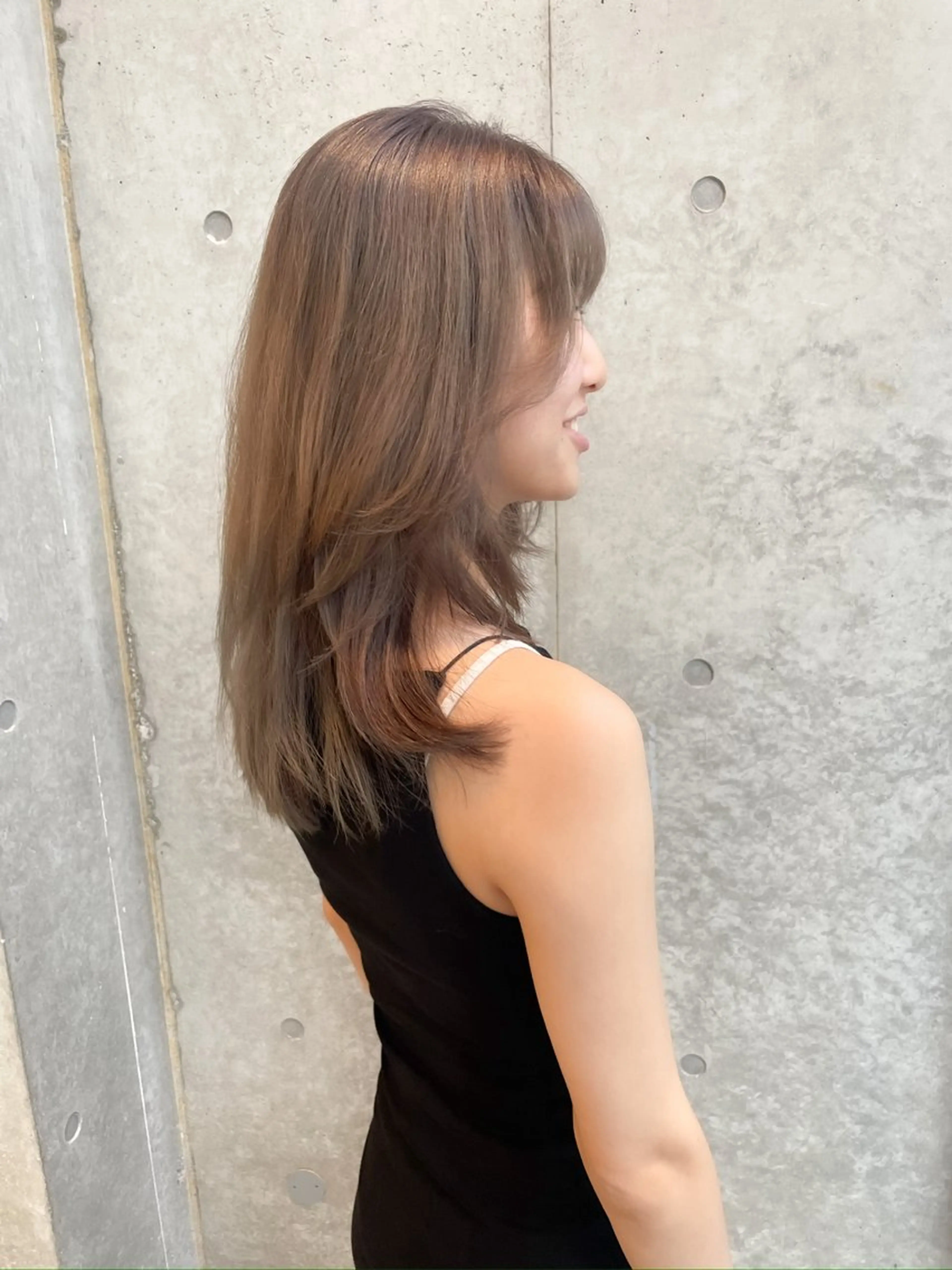 ミディアム カラー ヘアアレンジ ミニボブ/ブリーチ 🌈MISATOのヘアスタイル