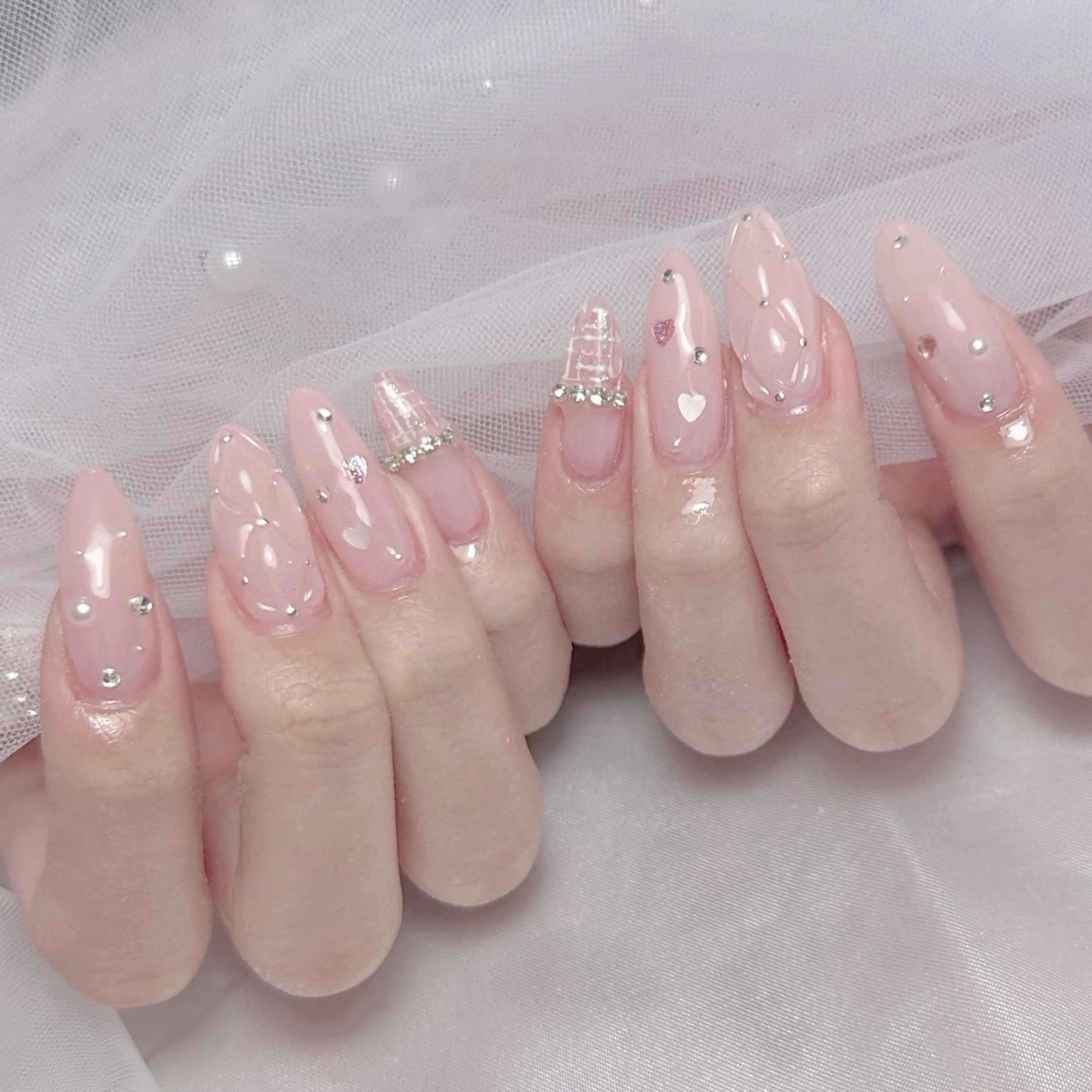 ネイル ハンドネイル Mari 🎀六月移転のネイルデザイン