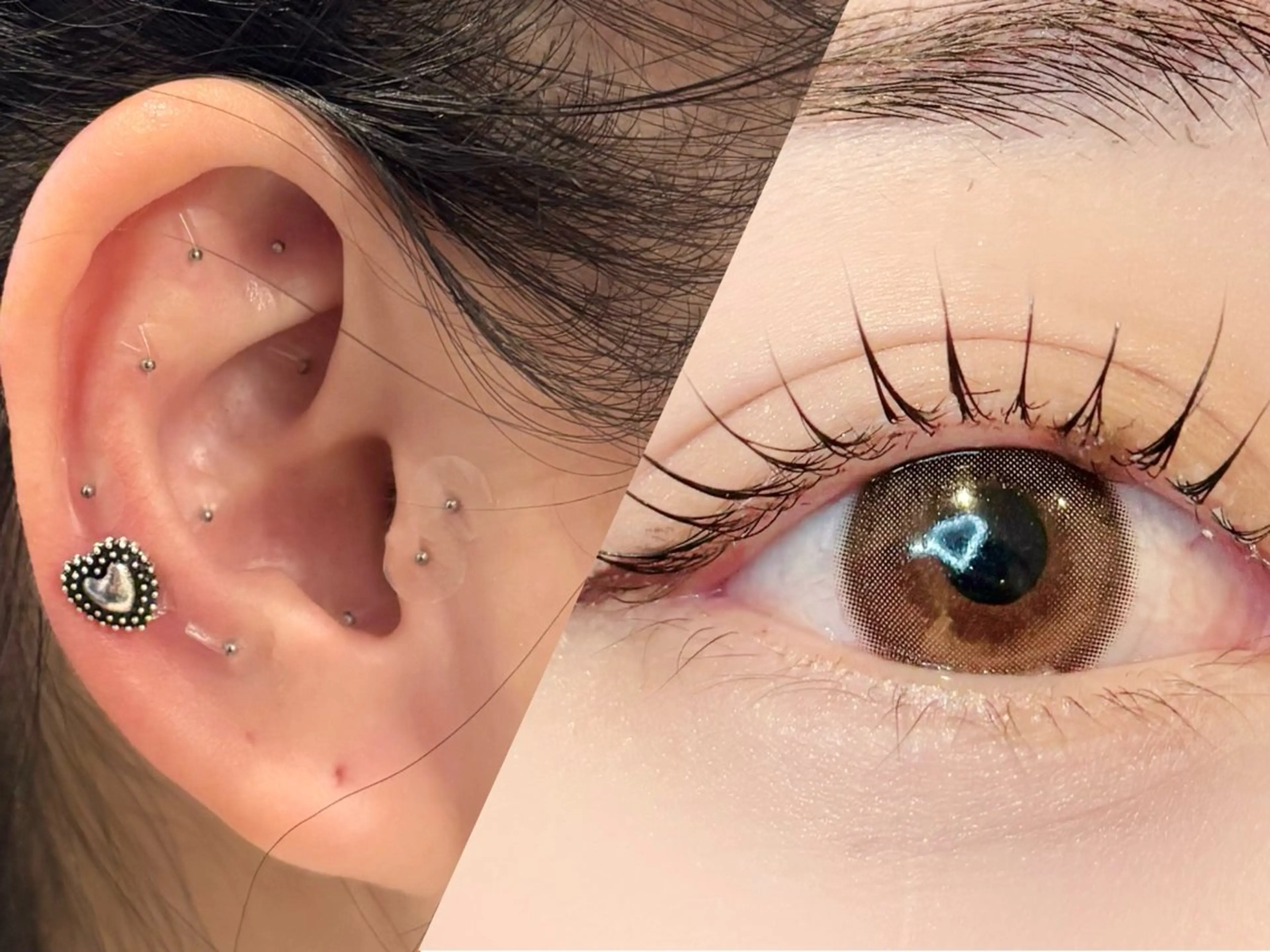 マツエク・マツパ mimi.🎀 kira🎀谷四のマツエク・マツパデザイン