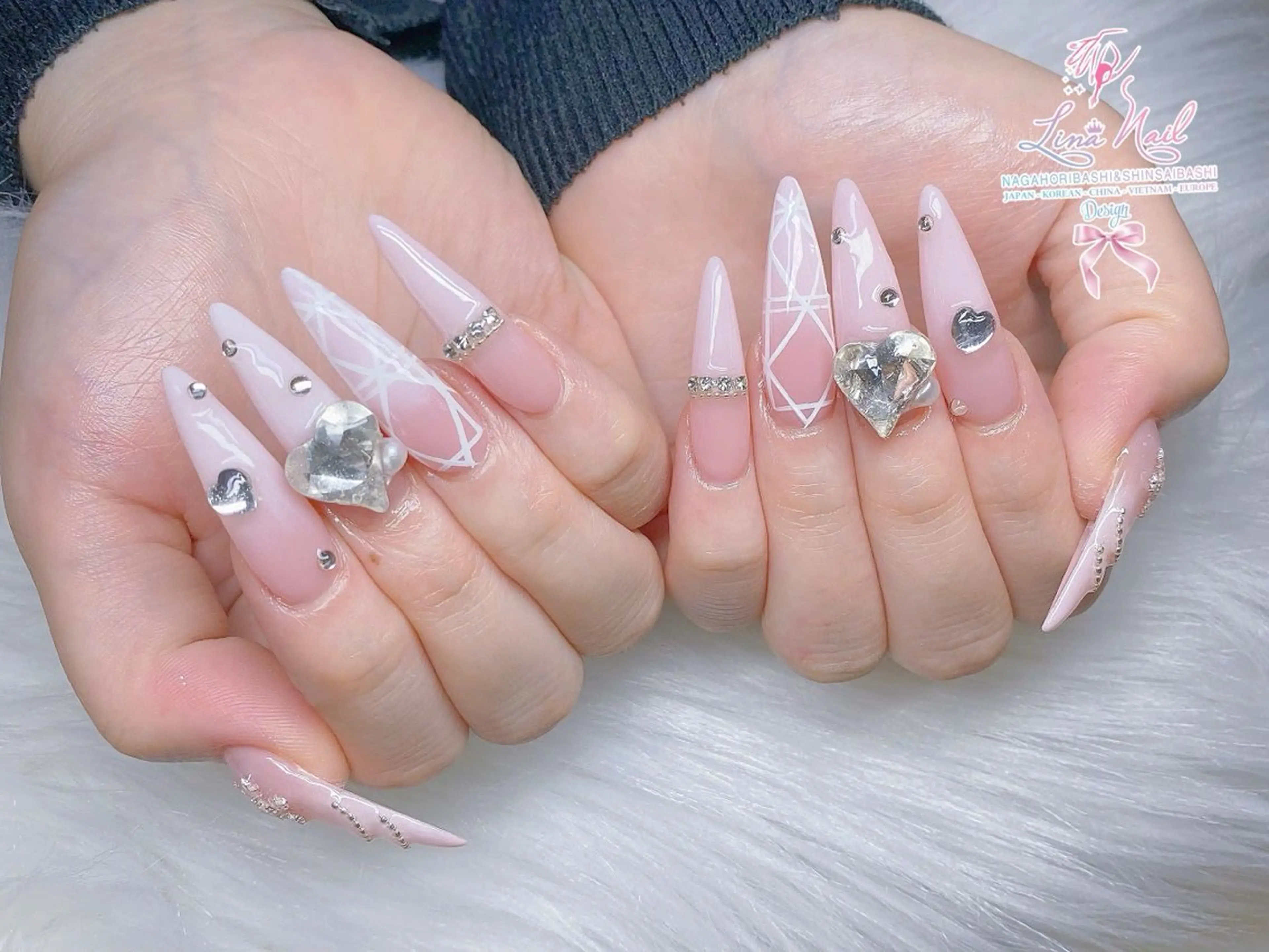 ネイル フットネイル ジェルネイル 持ち込み ネイルチップ ハンドネイル リナネイル 長堀橋店/東心斎橋店のネイルデザイン