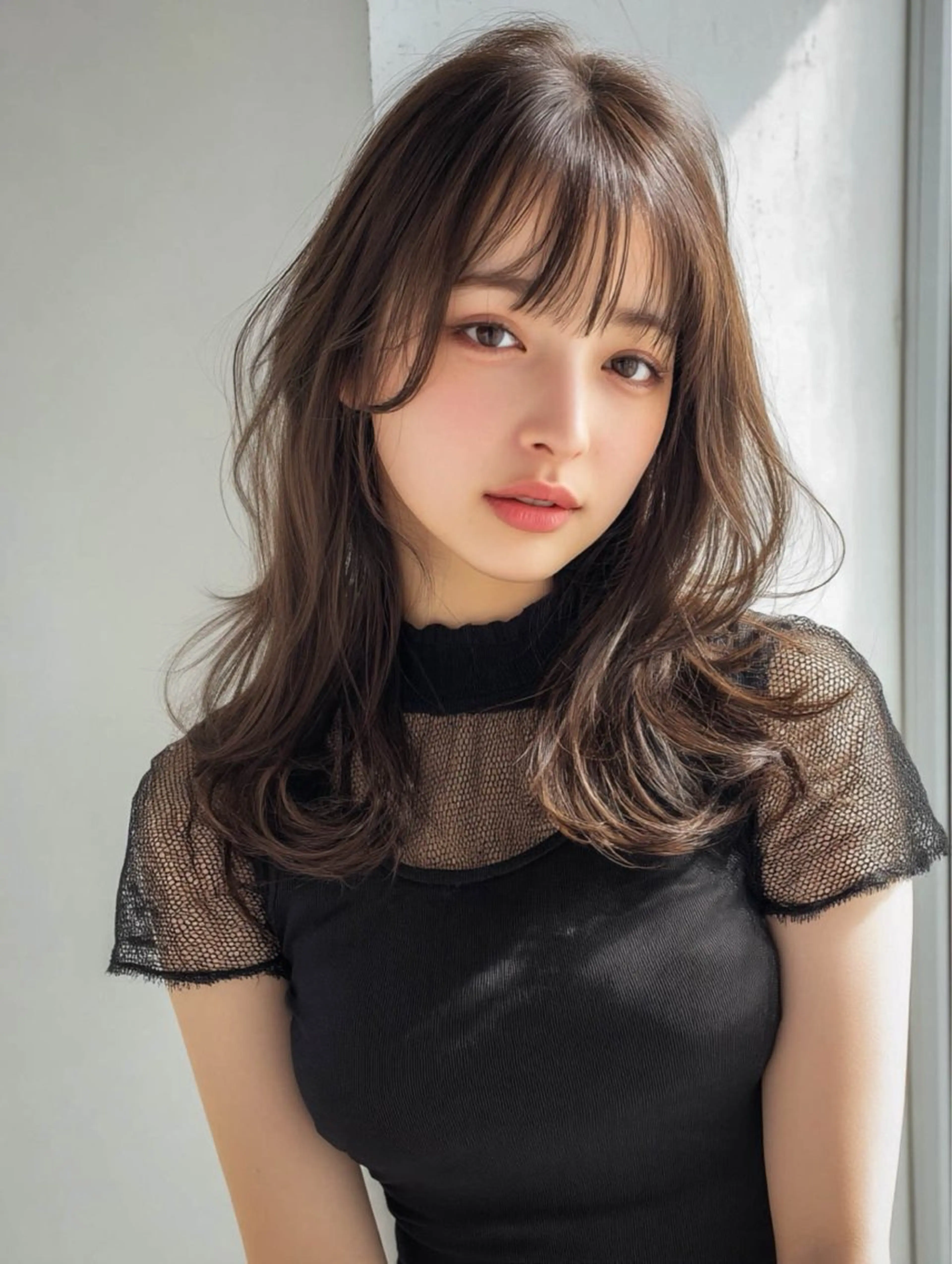 カット＋最新髪質改善カラー＋オージュアトリートメントの写真