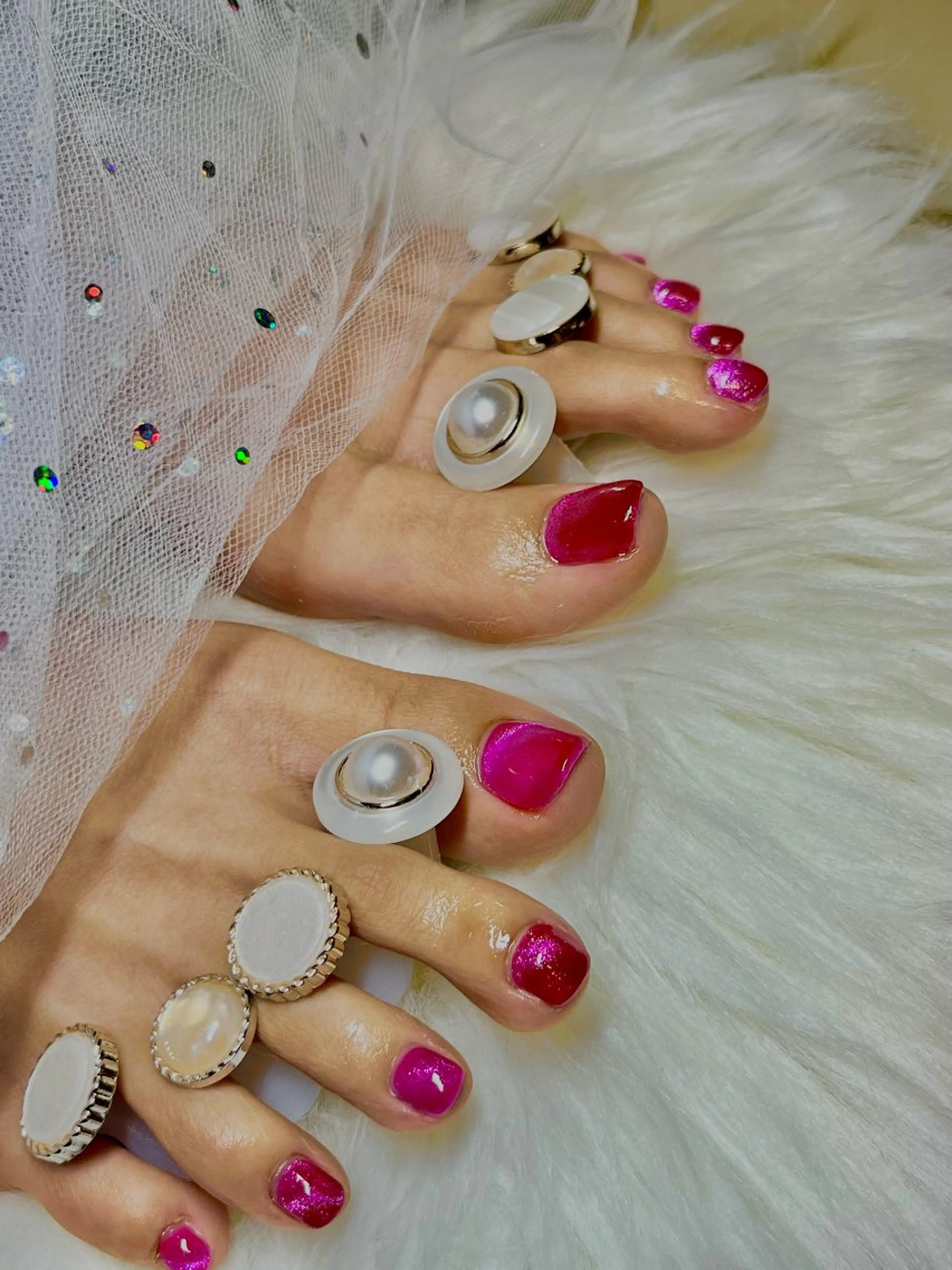 ネイル フットネイル Miyakawa Ririkoのネイルデザイン