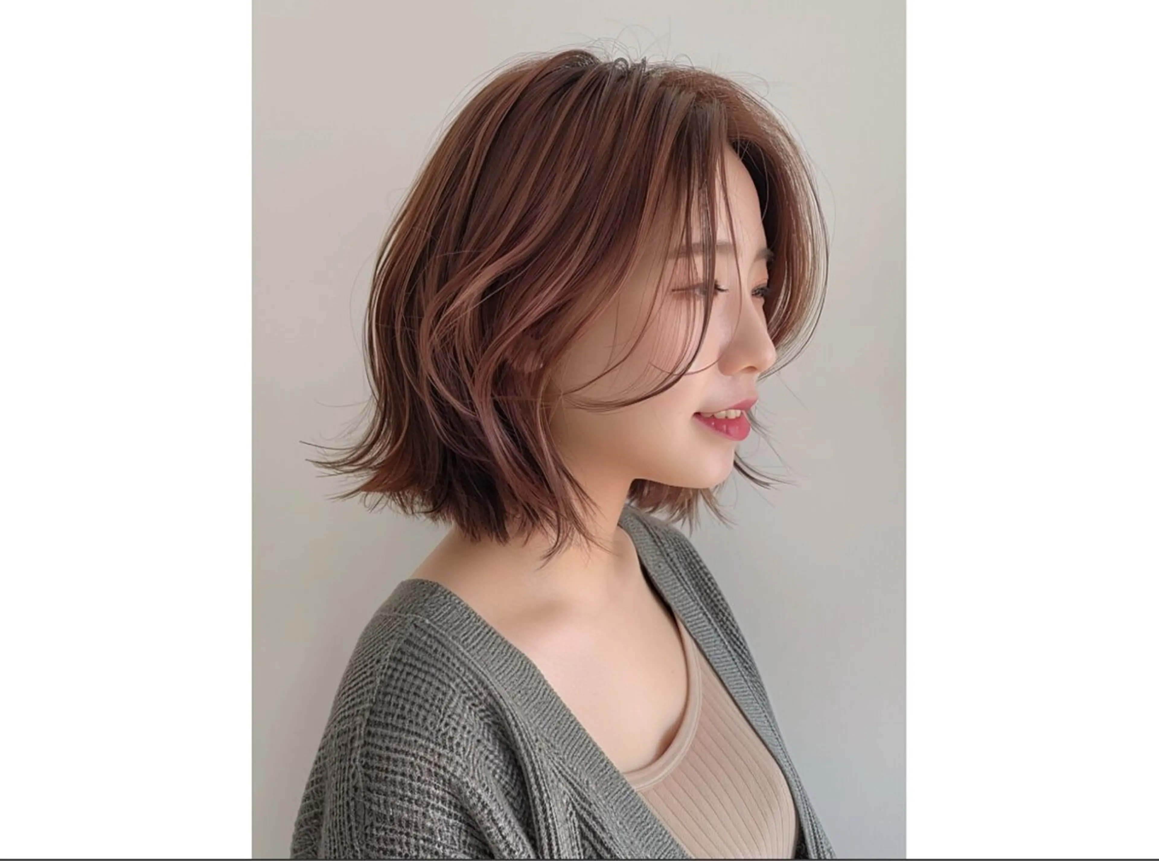 カラー MODE K's 松原 RIMIのヘアスタイル