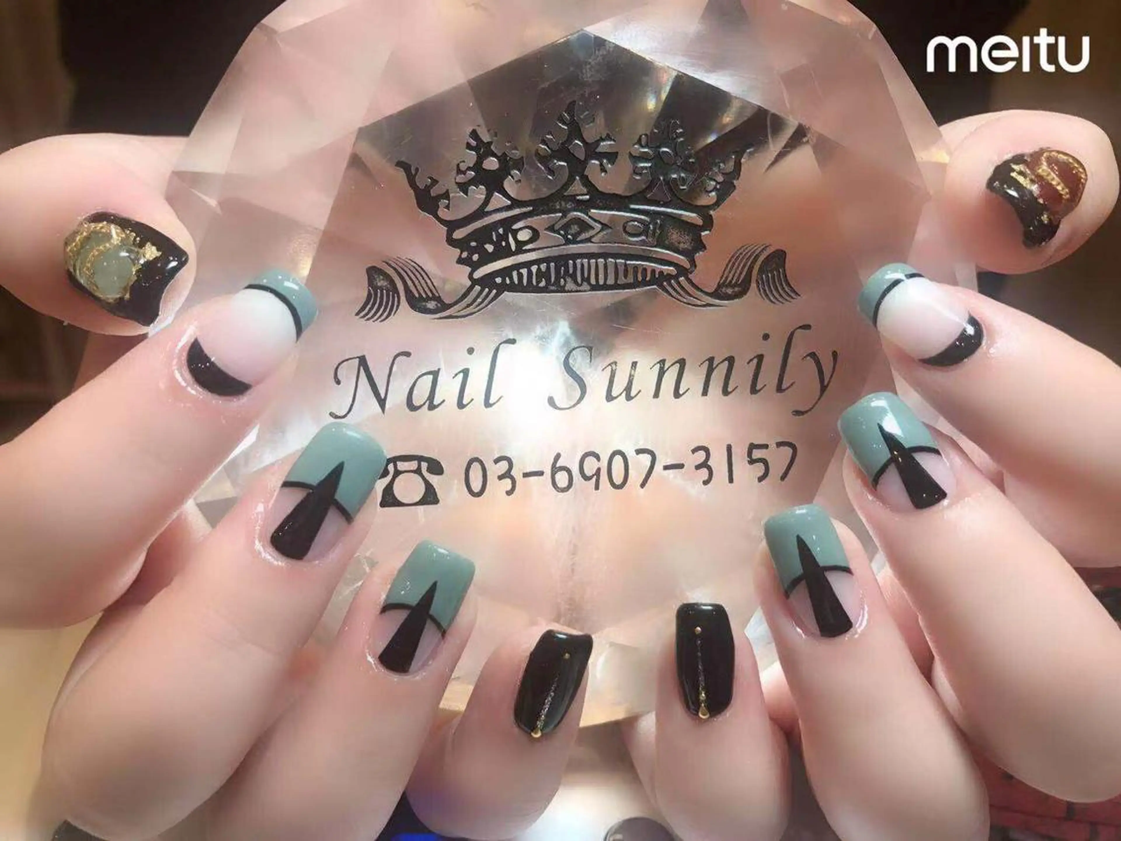 ネイル 長さだし専門店 M2　rikaのネイルデザイン