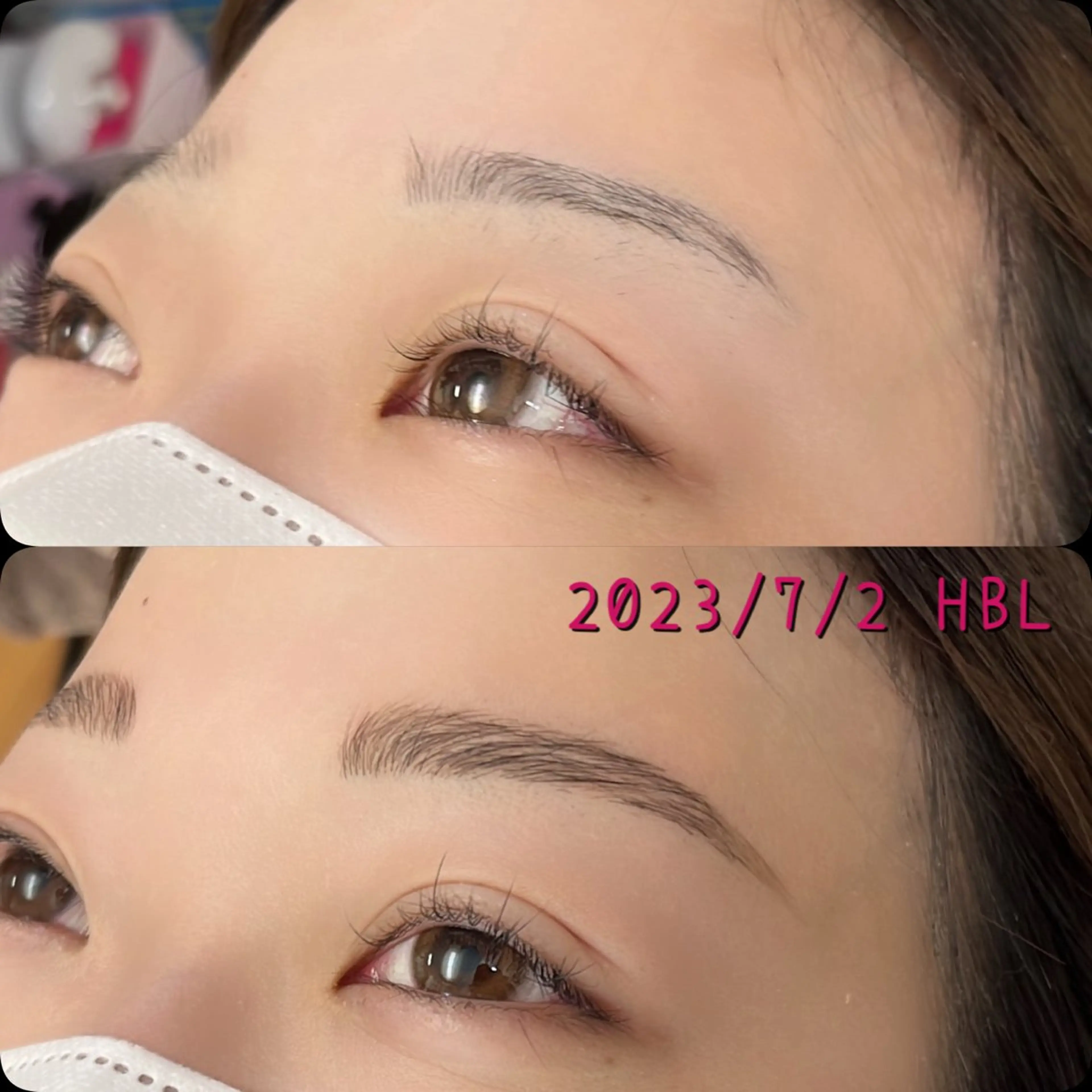 アイブロウ 眉毛ワックス脱毛 まつげラボ -Little mee-所属・まつげラボリトルミー ❁︎ 丸山のマツエク・マツパデザイン