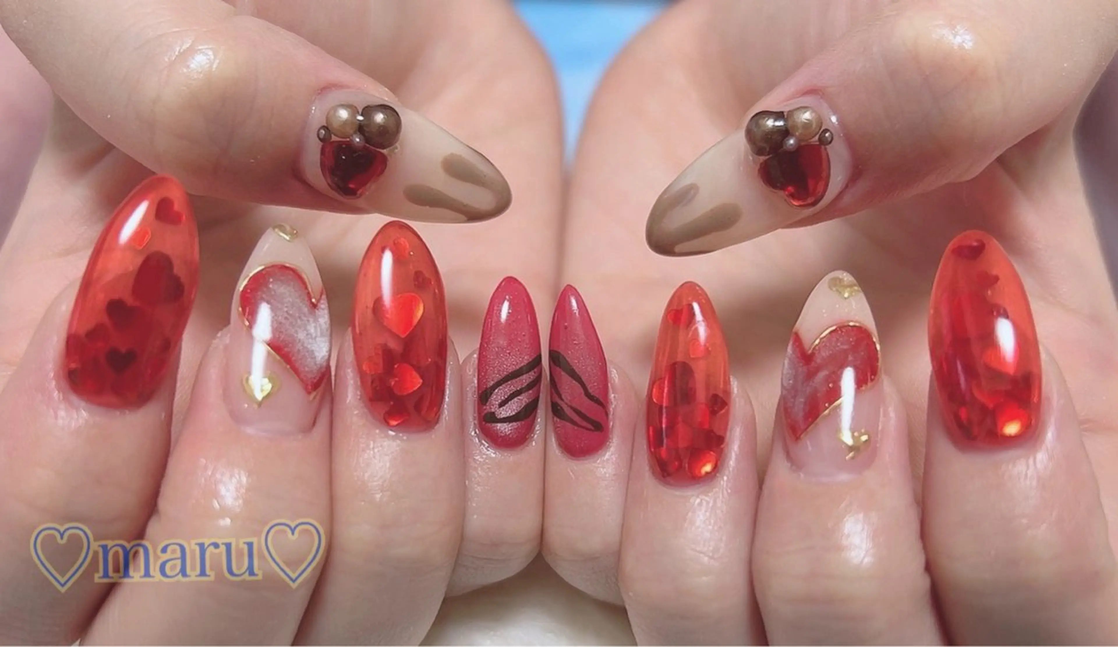 ネイル ハンドネイル フットネイル まるみ ♡のその他イメージ
