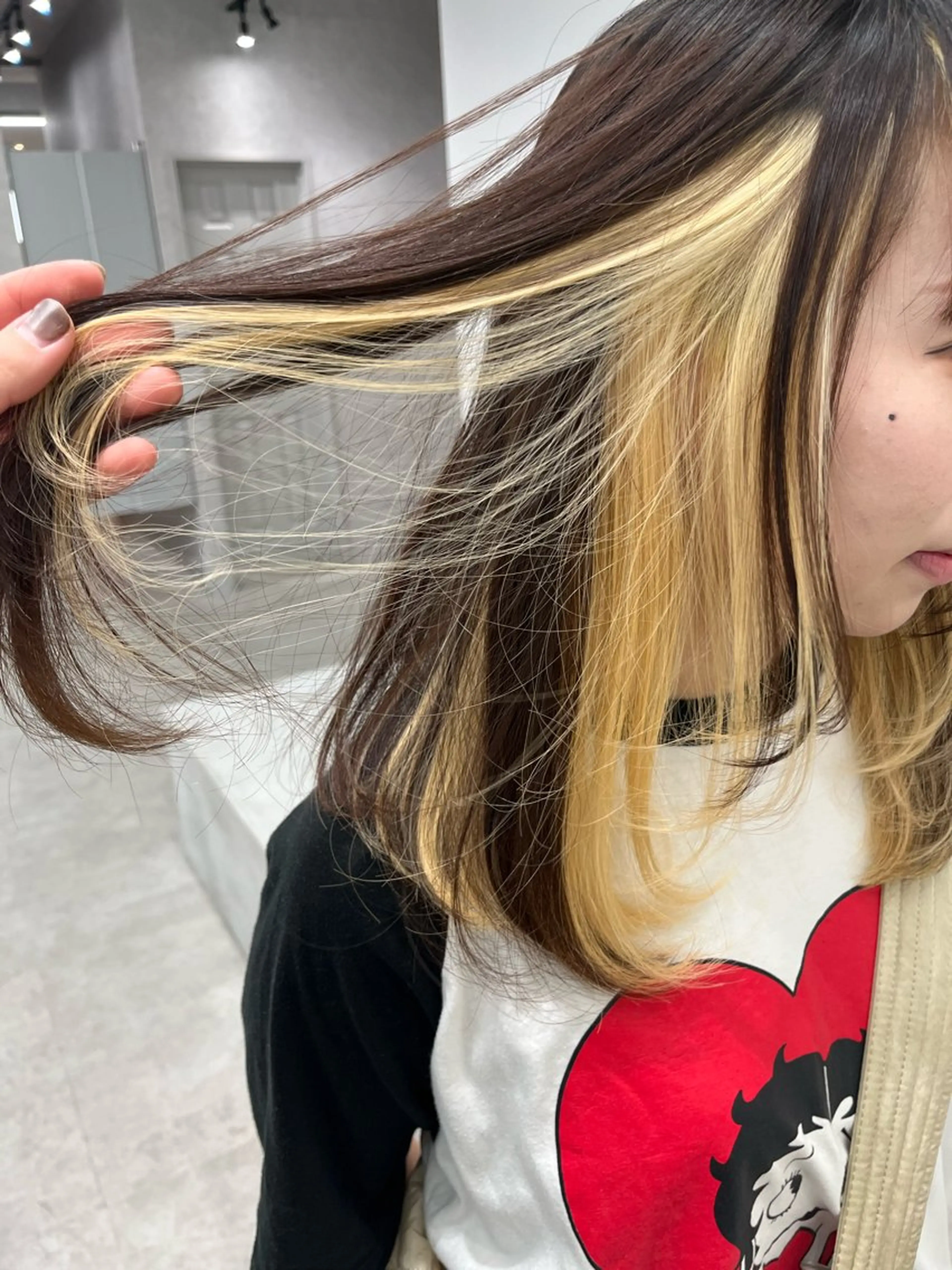 カラー 🩷hair salon dot. tokyo color 🩷所属・hao 🎀🫧のヘアスタイル