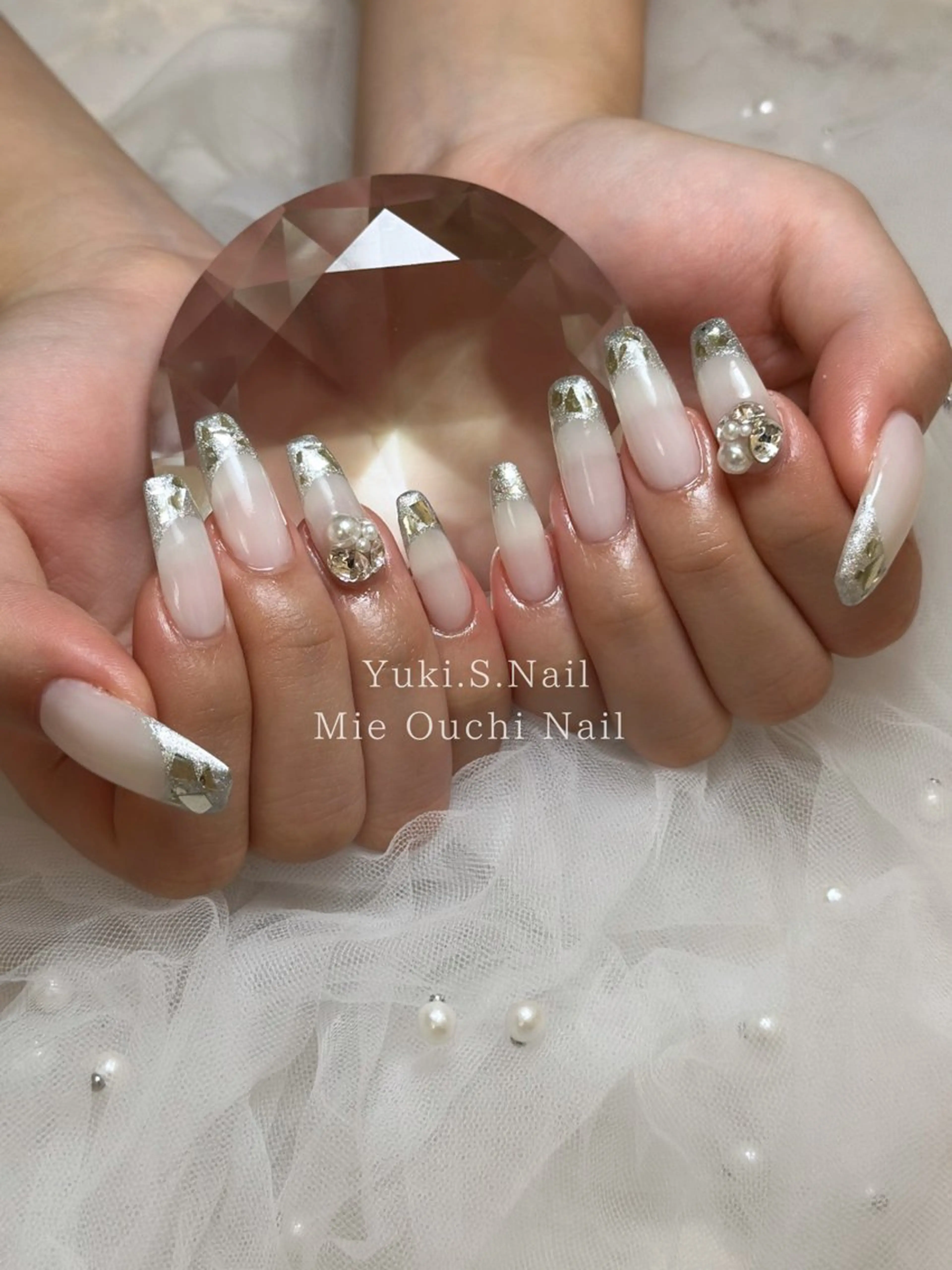 ロング ハンドネイル Yuki S.Nailのネイルデザイン