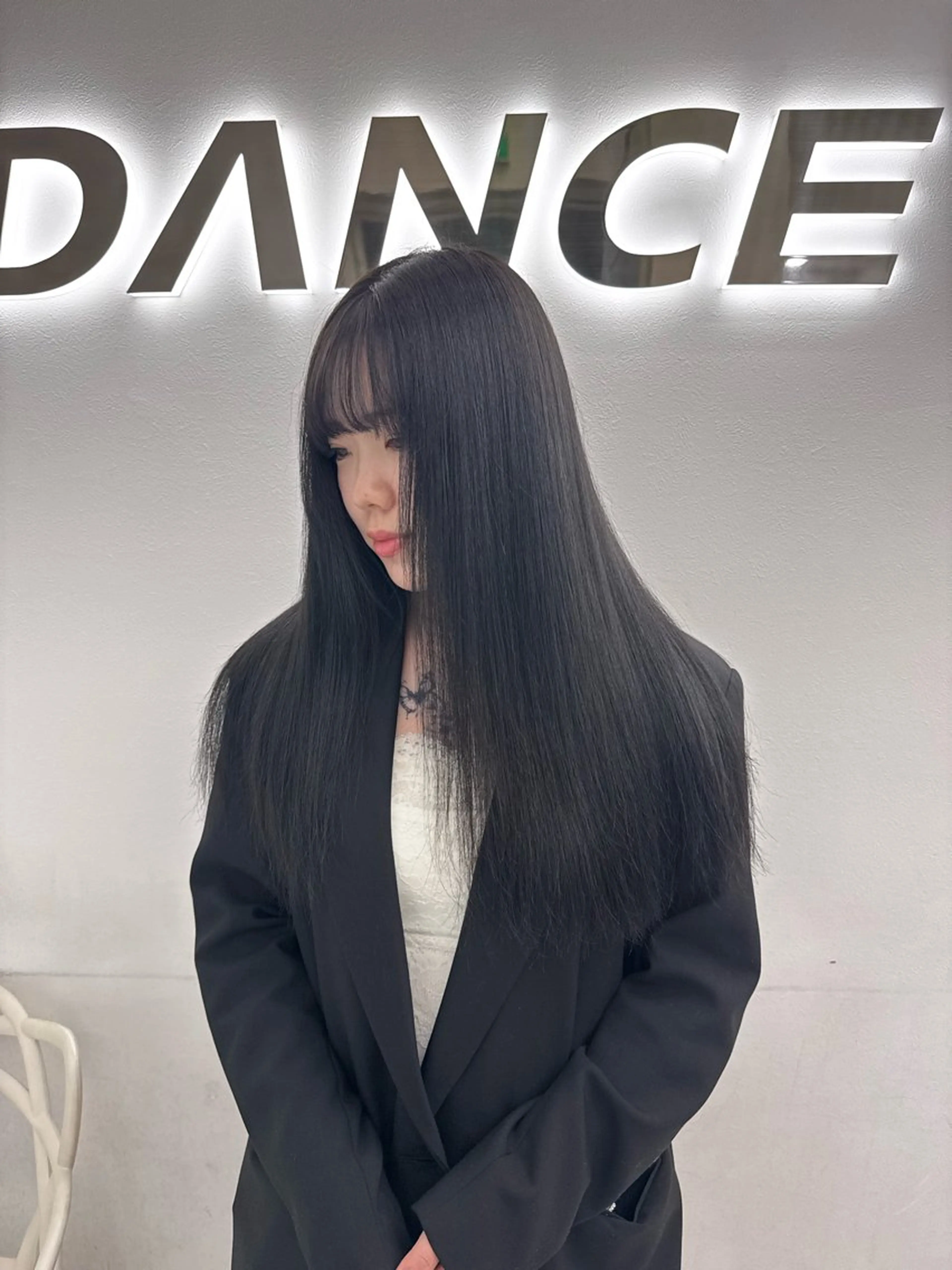 ロング ヘアカラー トリートメント GO TODAY 原宿Verno店所属・韓国系支持率No.1 レイヤー特化/きょうのヘアスタイル