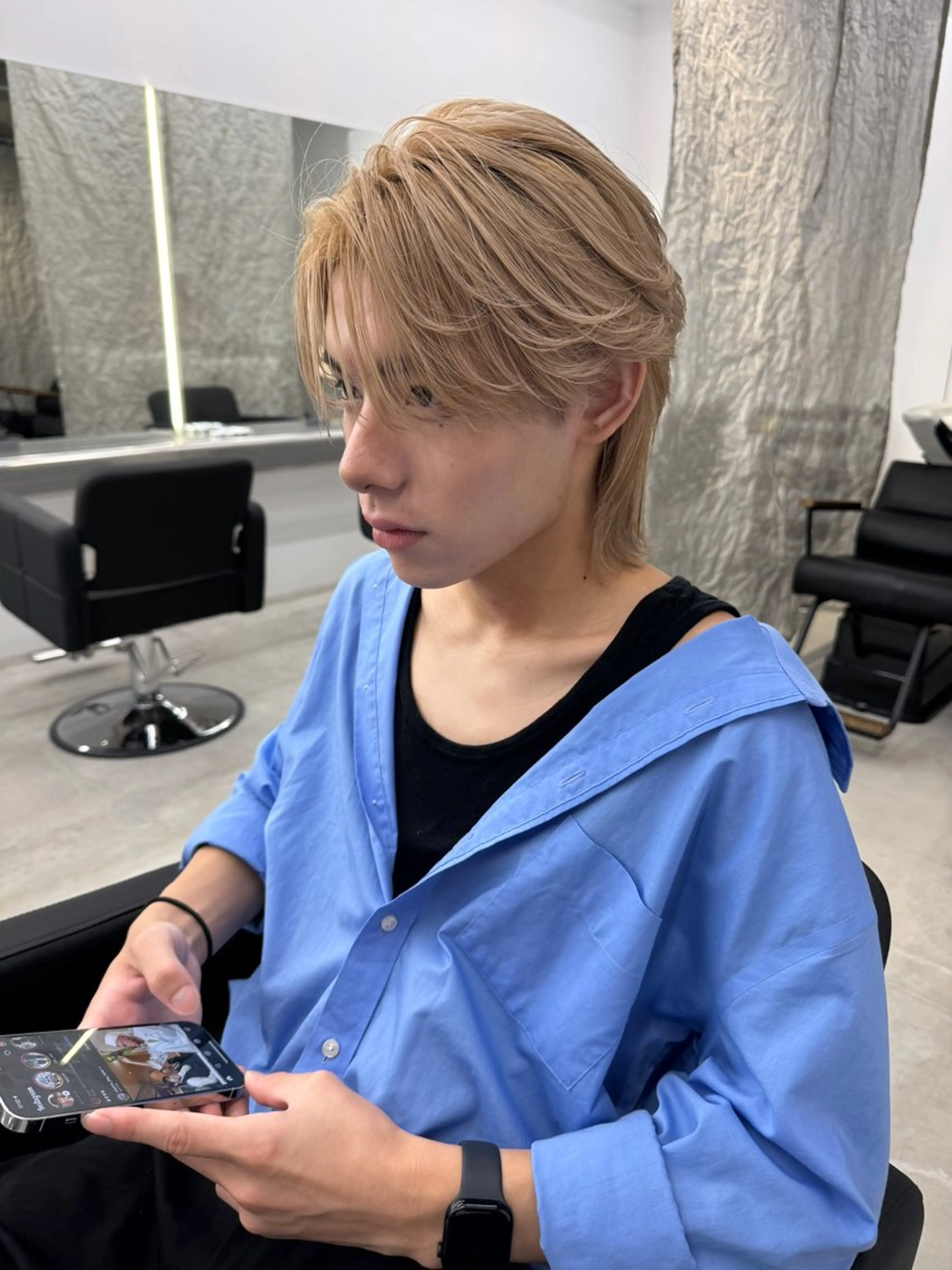 カット+1ブリーチ+トリートメントの写真