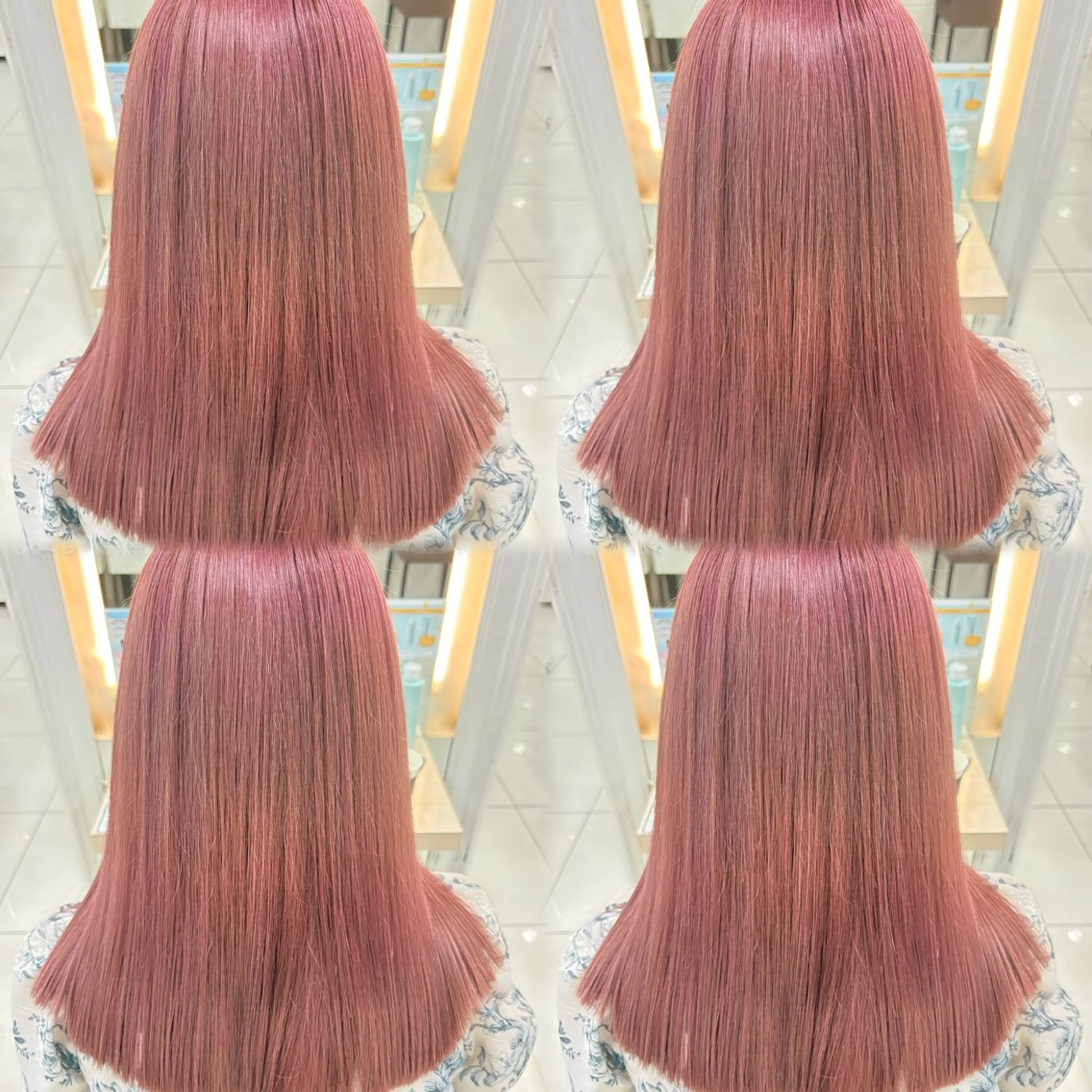 セミロング カラー ショートボブ セミロングパーマ バレイヤージュ ベージュカラー ブリーチ カット ヘアカラー トリートメント 髪質改善/艶カラー/ メンズパーマ/鈴木のヘアスタイル