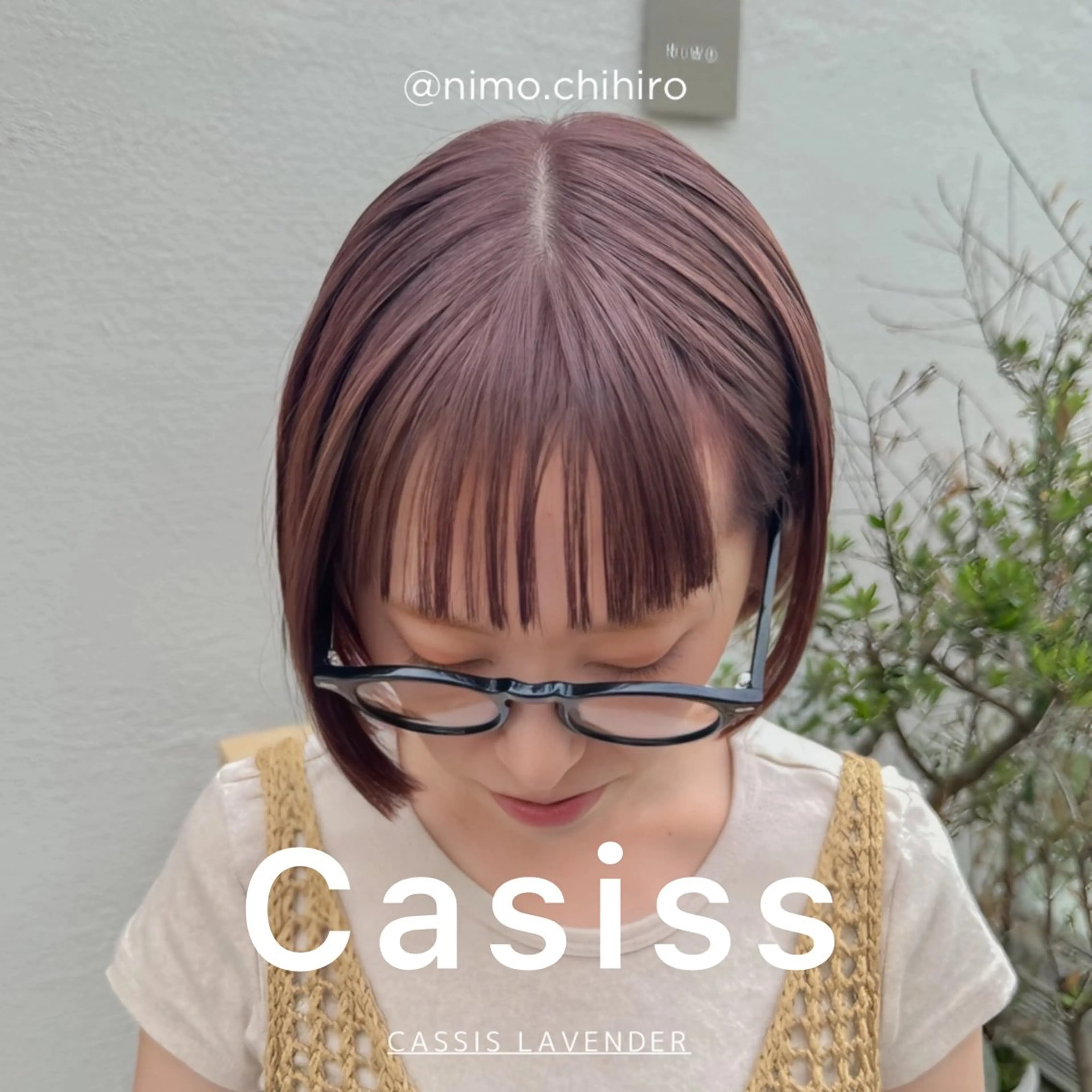 【🧡Wカラー】カット+ブリーチ+カラー+3stepトリートメントの写真