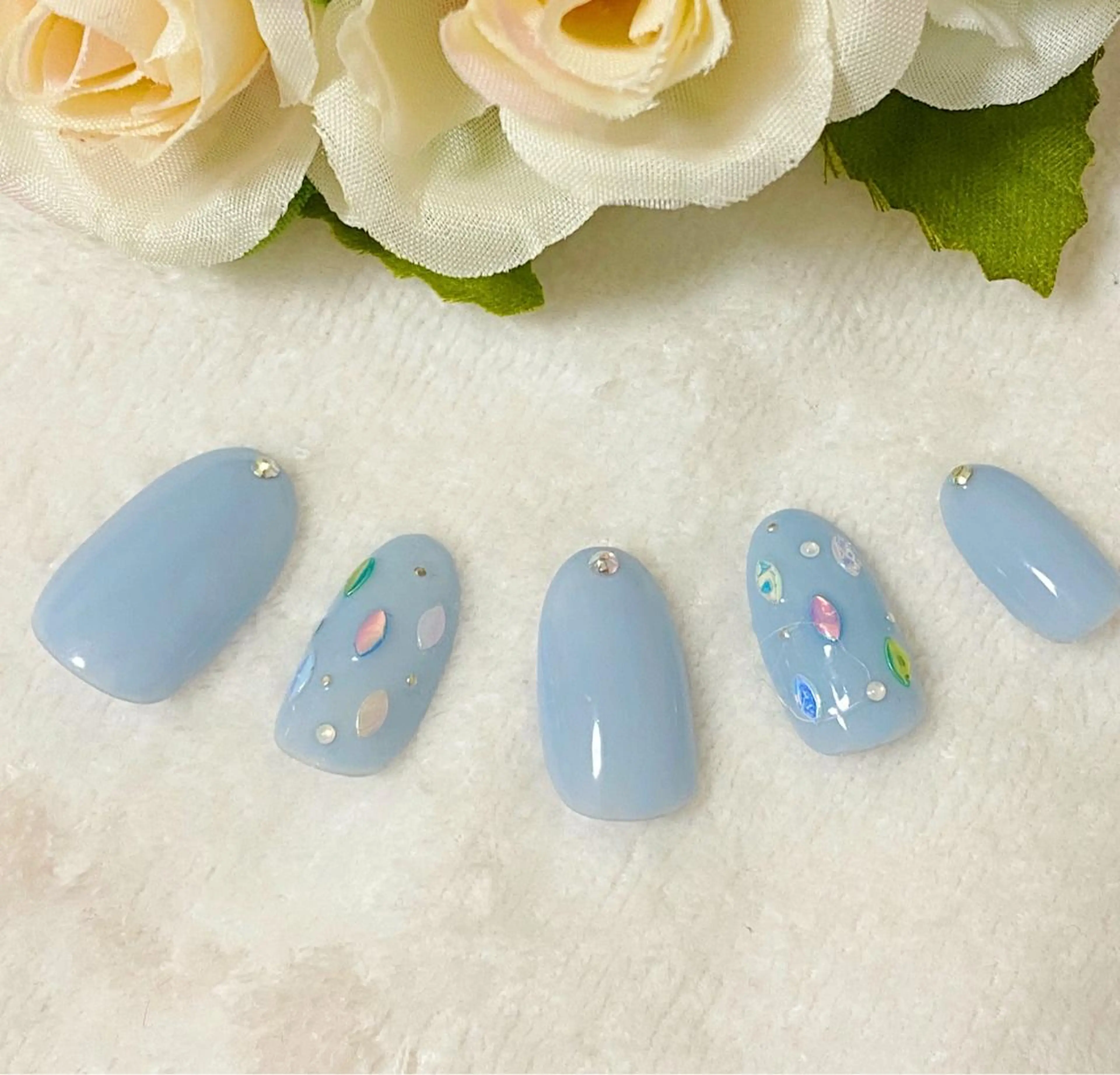 ネイル ネイルPetit Ribbonのネイルデザイン