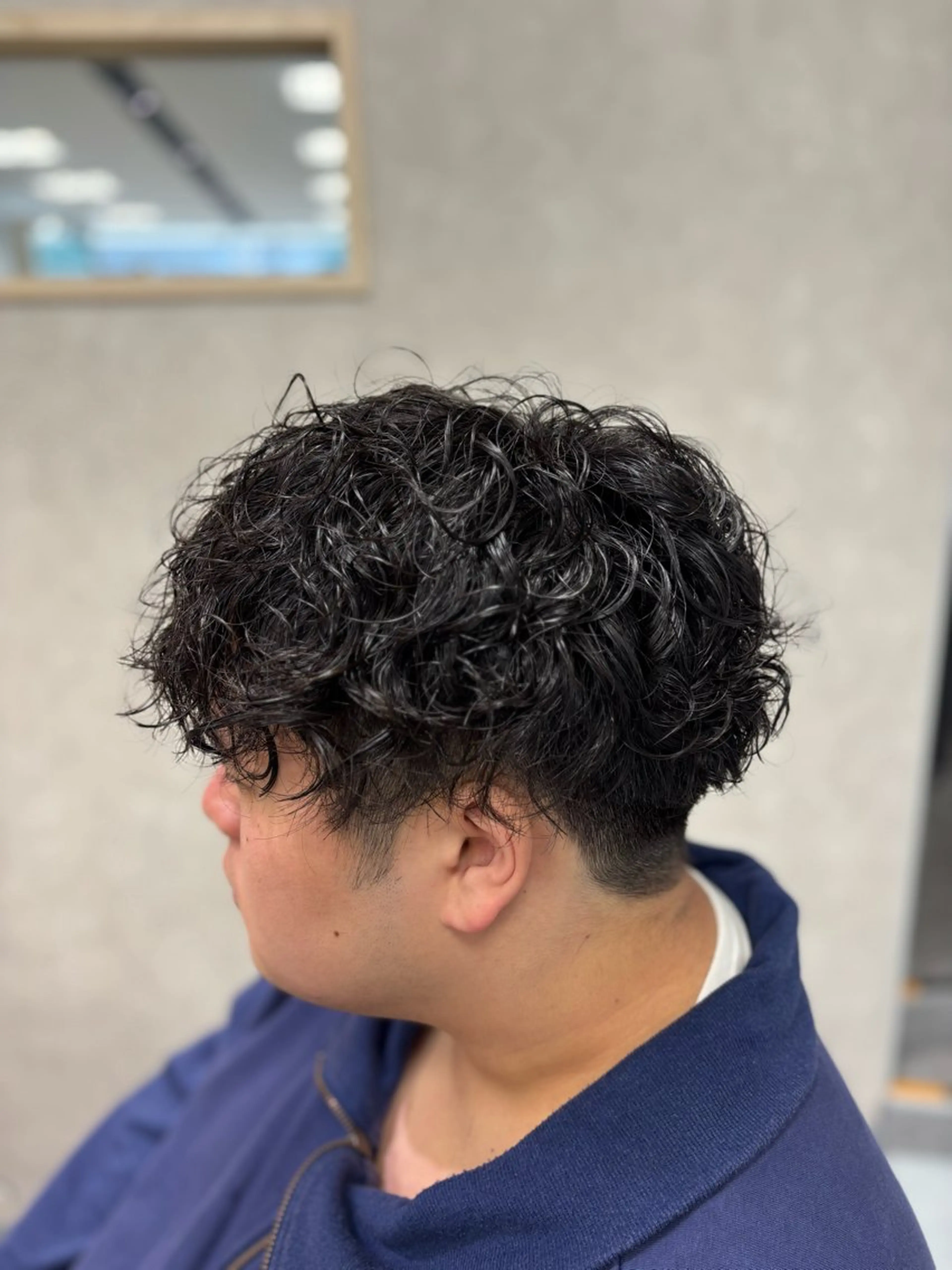 ショート パーマ メンズ カット パーマ メンズ特化韓国風 パーマスタイル/りんのヘアスタイル