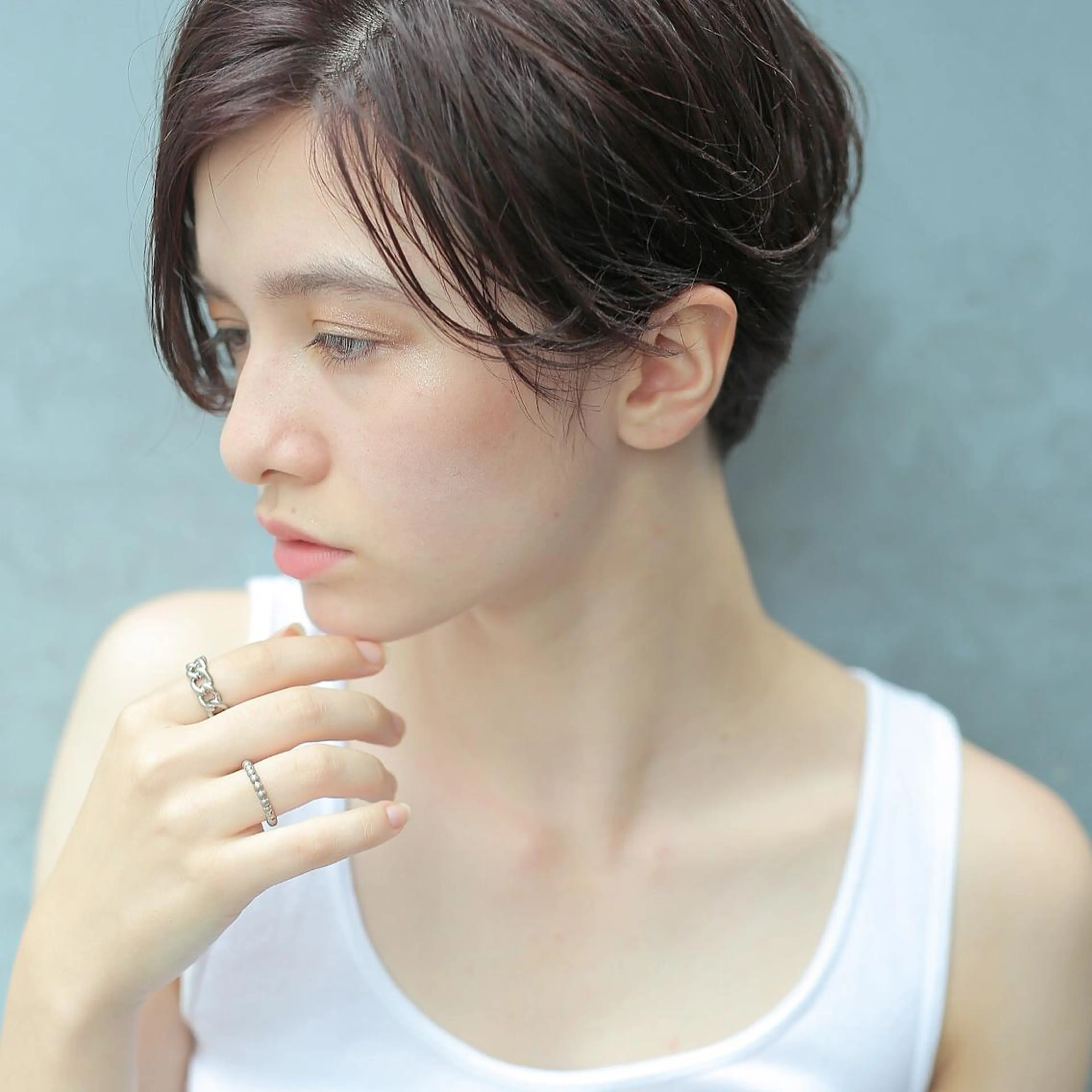 ショート カラー カット ヘアカラー トリートメント 下北沢 soiのヘアスタイル