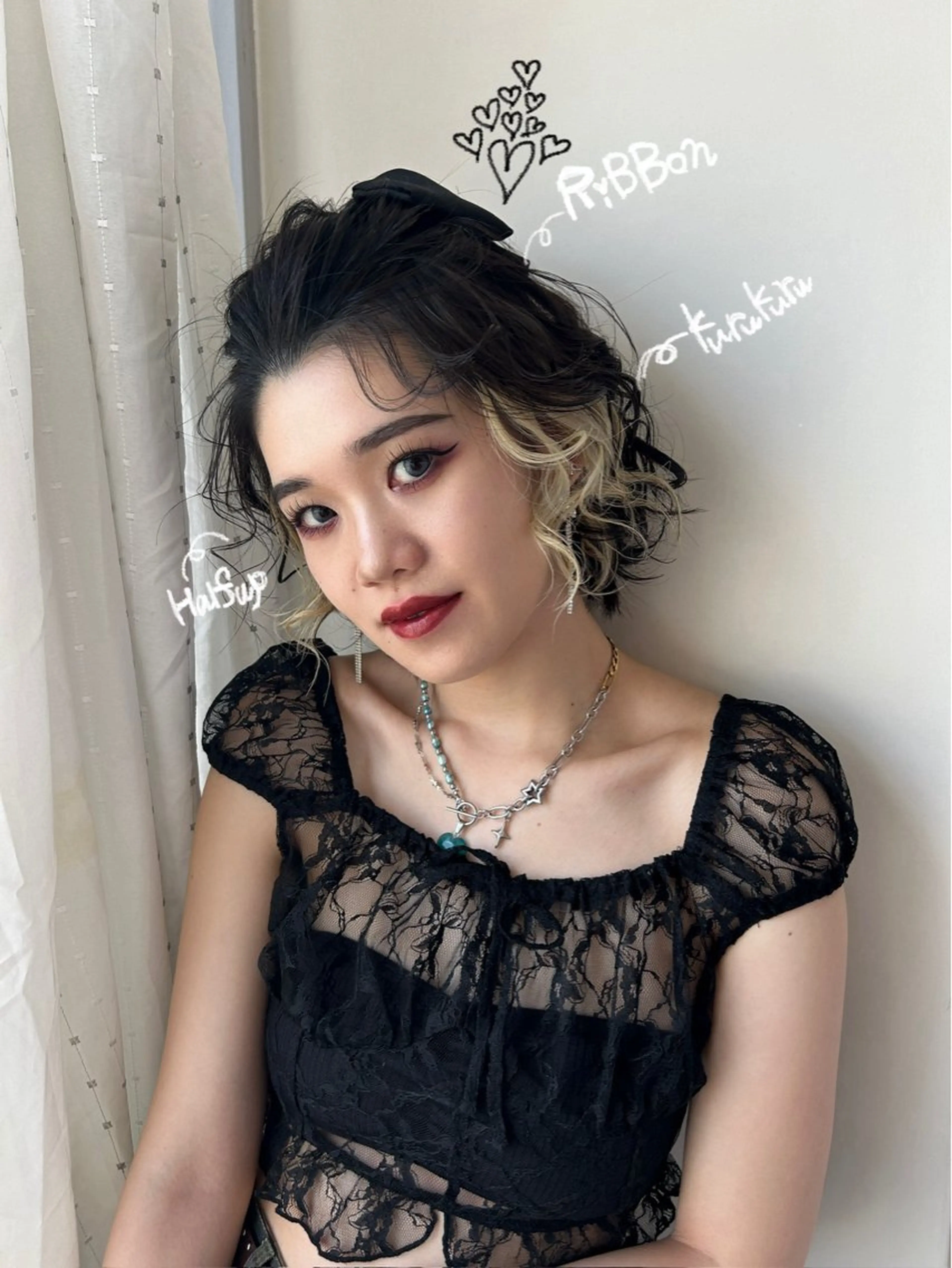 【イメチェン】🤍ケアブリーチインナーカラー＋トリートメント🤍の写真