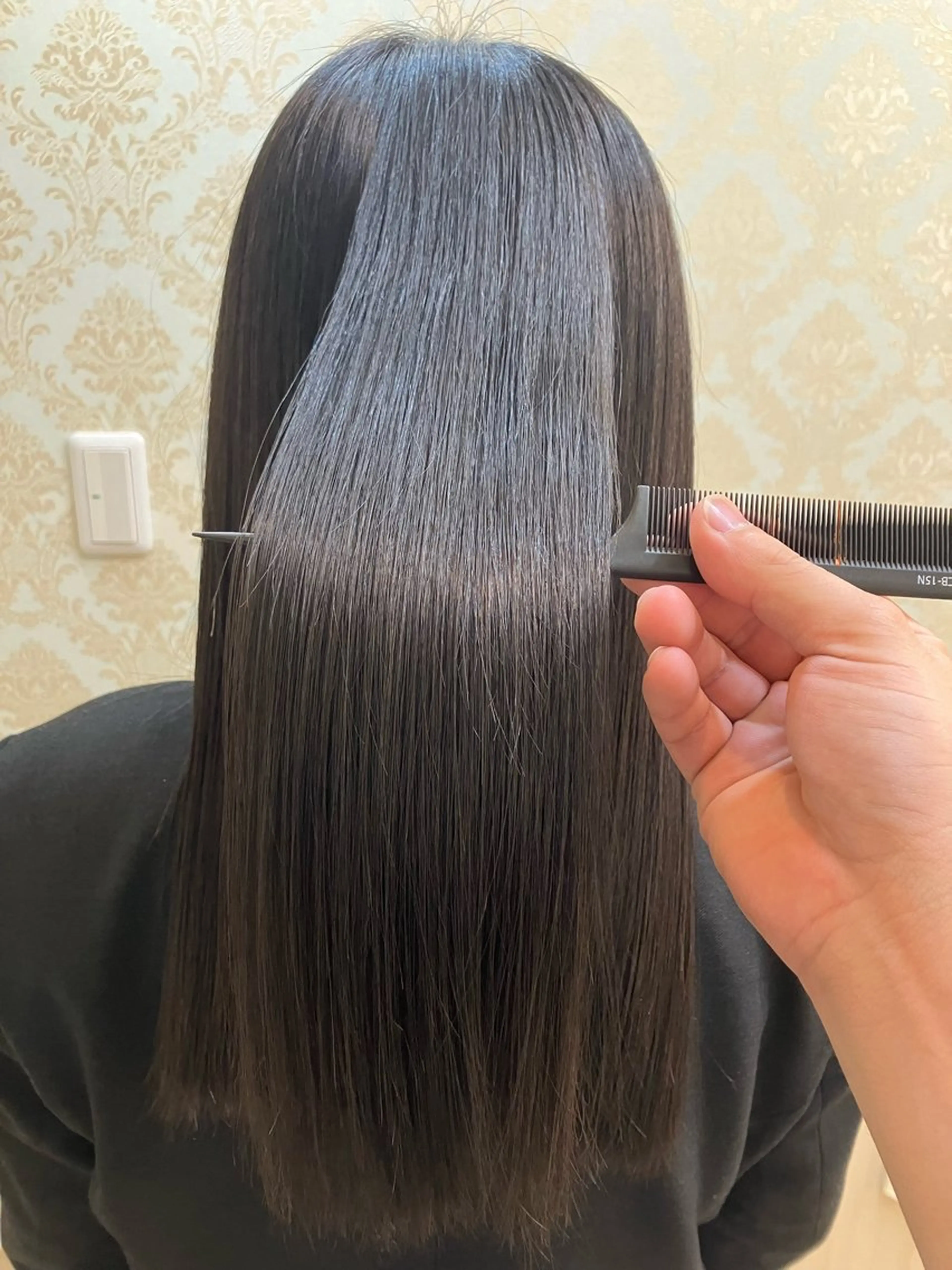 レディースカット＋縮毛矯正＋トリートメント🌎【ブリーチ毛不可】の写真