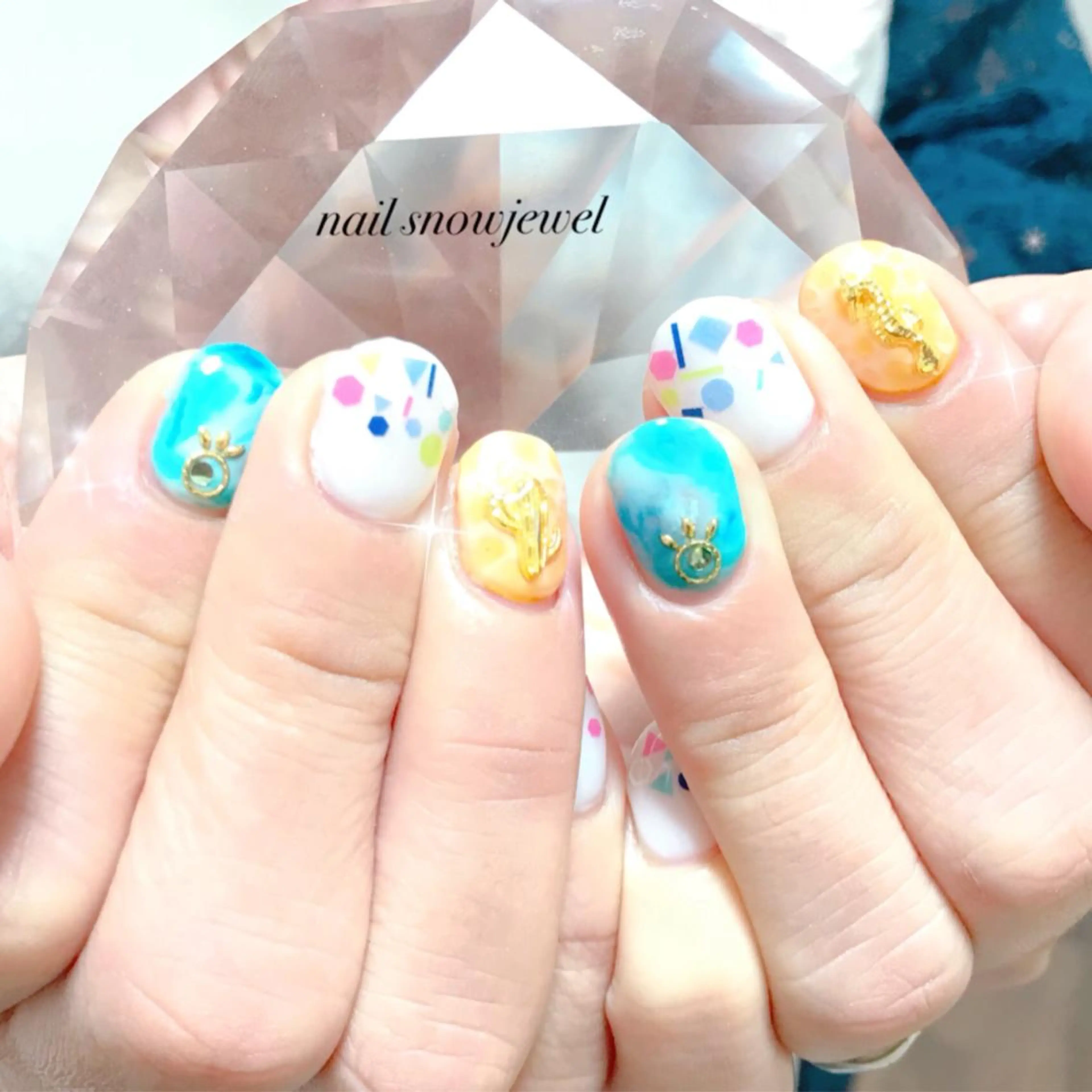 ネイル nail snowjewelのネイルデザイン