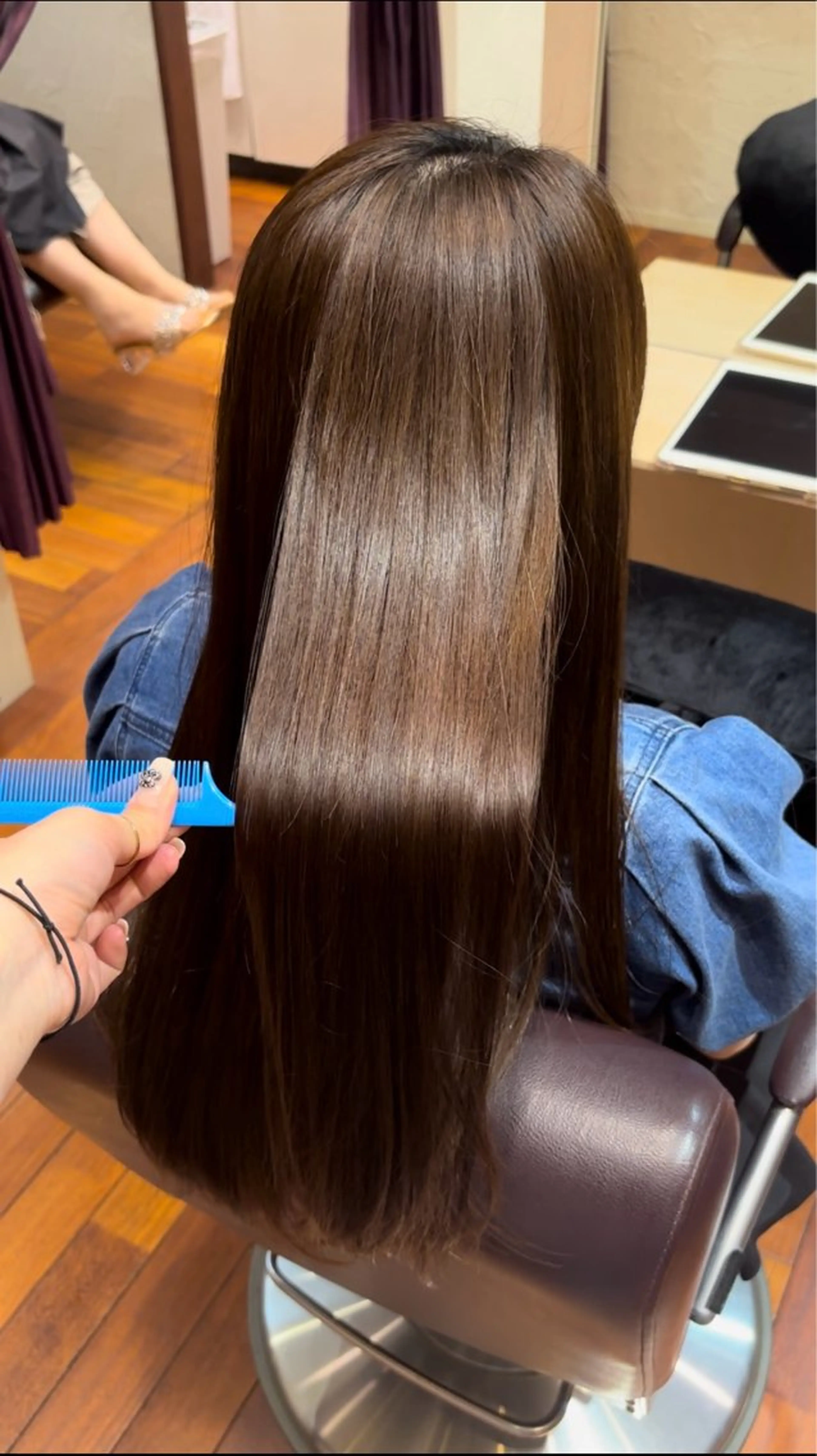 ロング カラー any所属・髙橋 愛実のヘアスタイル