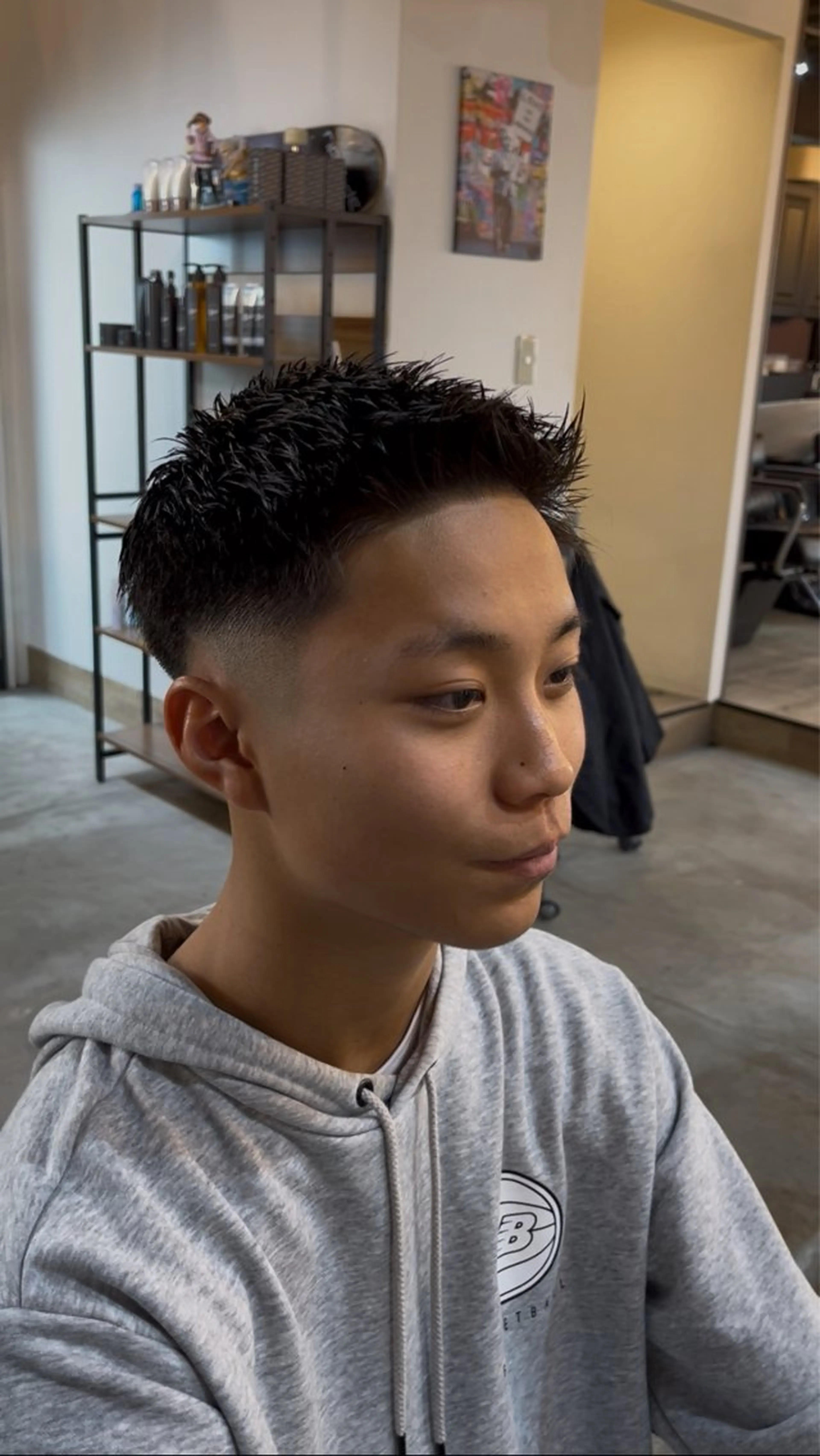 ショート メンズ フェードカット カット 海外風メンズ🇺🇸 💈N.Yuto💈のヘアスタイル