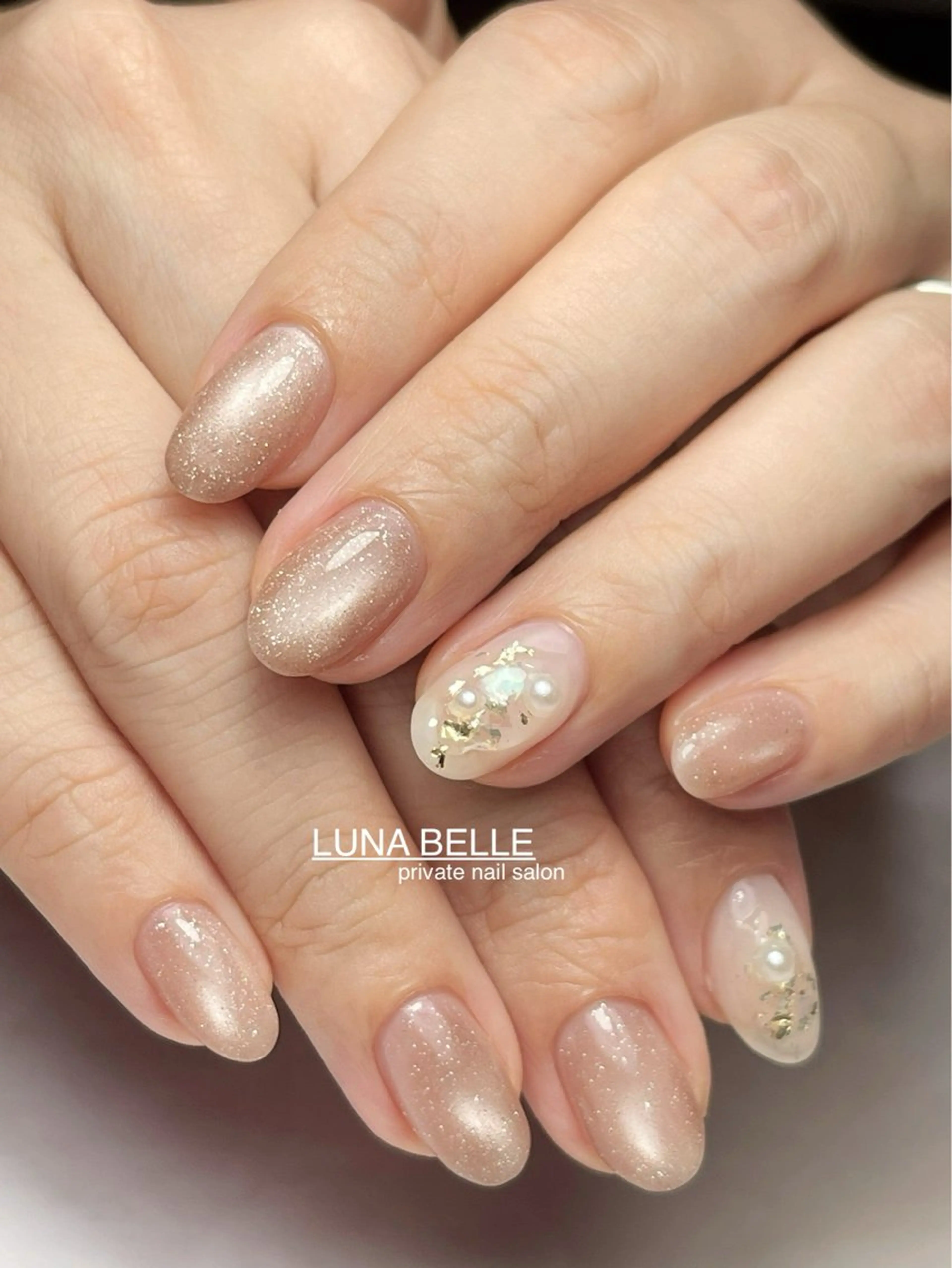 ネイル フラッシュネイル ハンドネイル LUNA BELLEのネイルデザイン