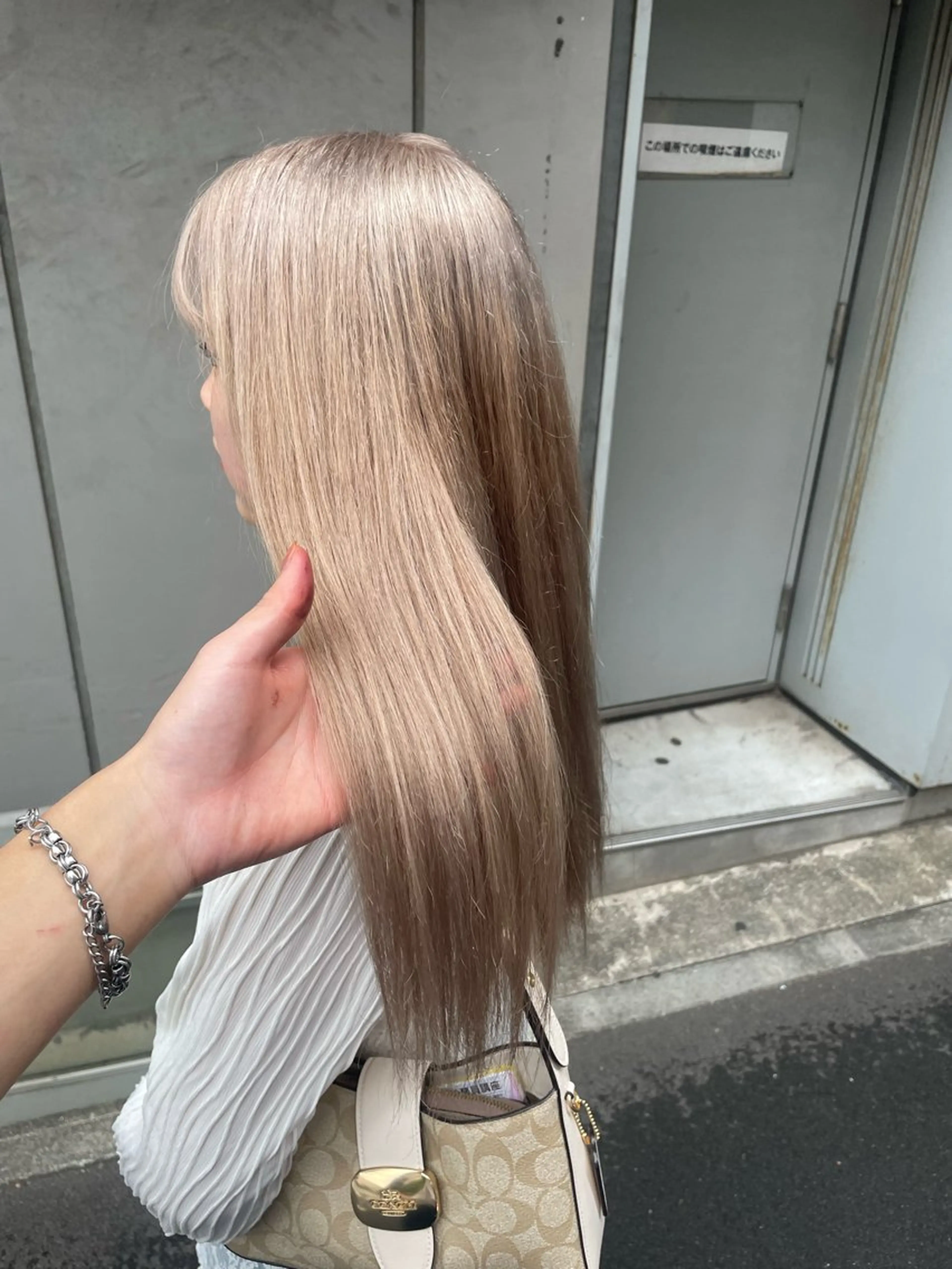 セミロング カラー カット ヘアカラー トリートメント 大人っぽ♡上品な暖色 ♡ブリーチなし♡のヘアスタイル