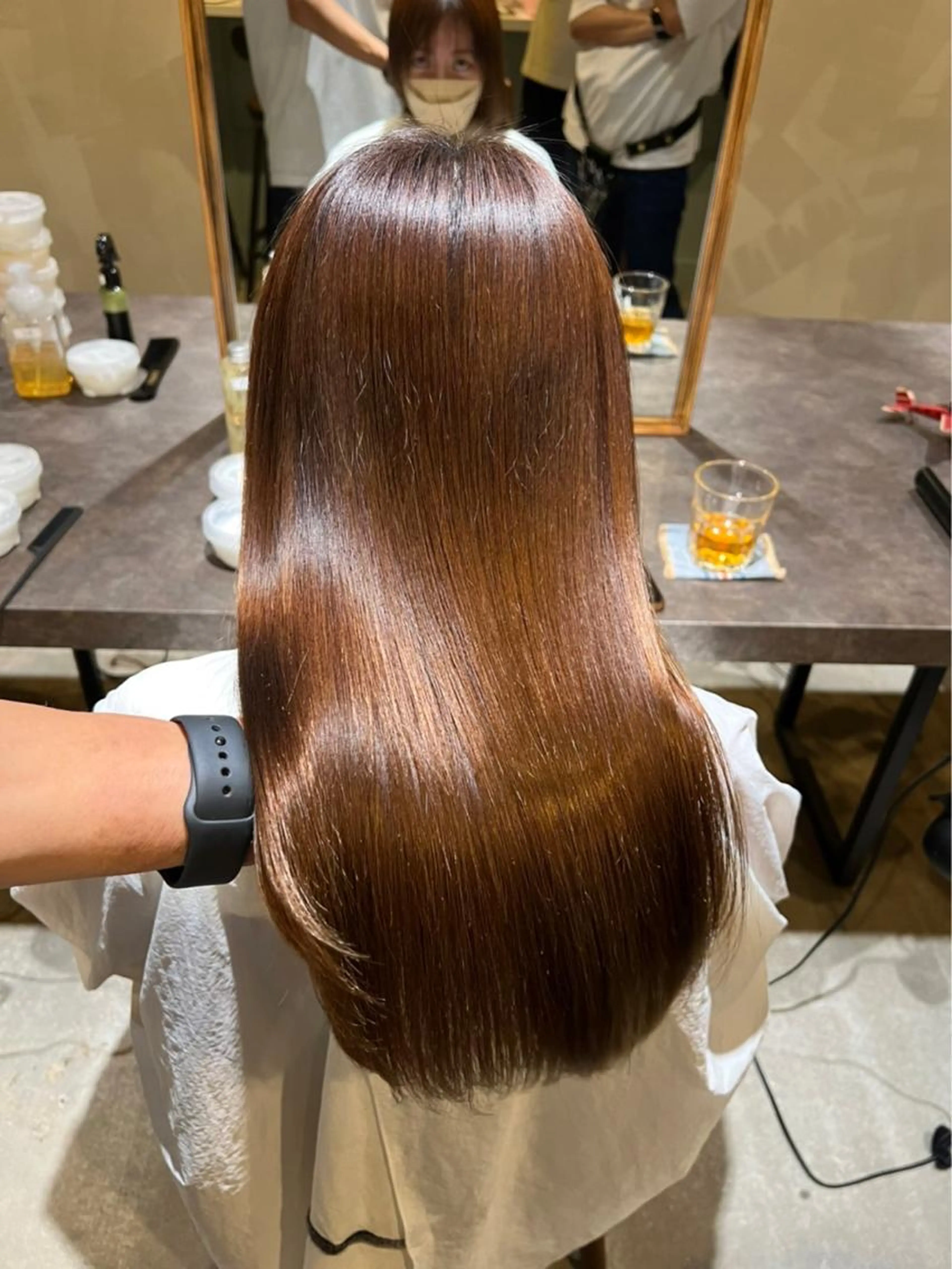 【最高の艶髪へ】最新酸熱トリートメントの写真