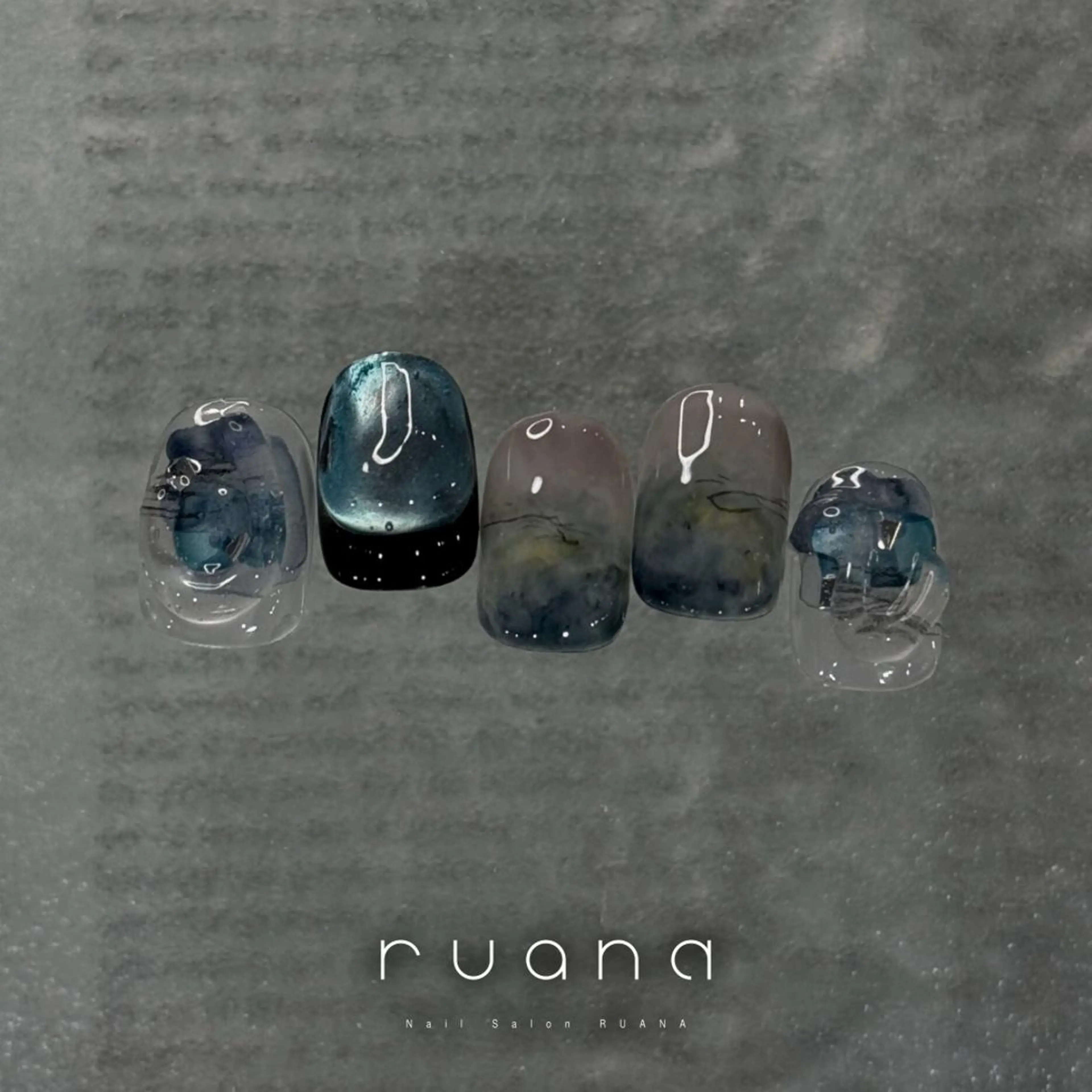 ネイル ハンドネイル 阿武 美海のネイルデザイン