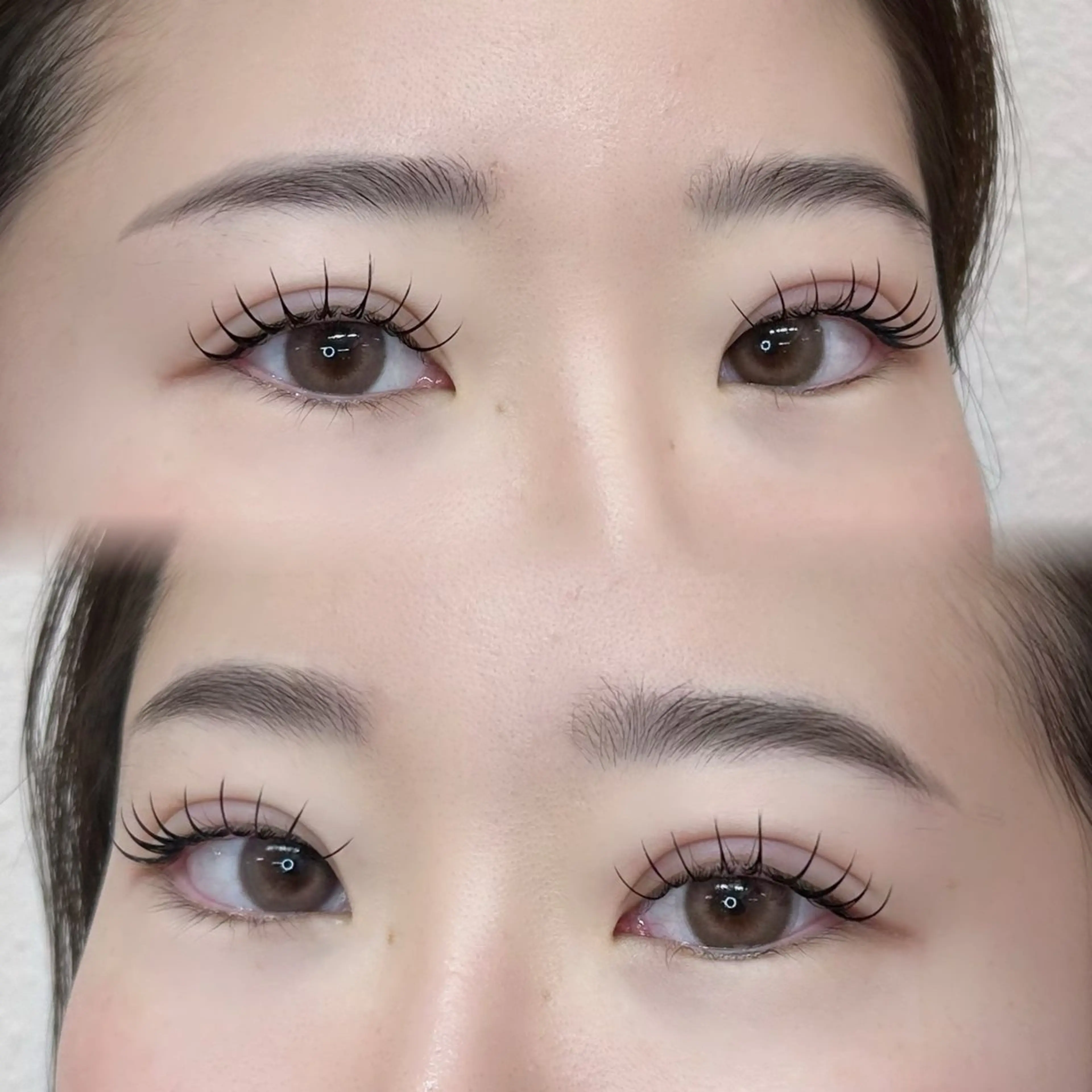 【minimo再開記念】フラットラッシュ120本まで オフ +束感コーティング𖤐´-の写真