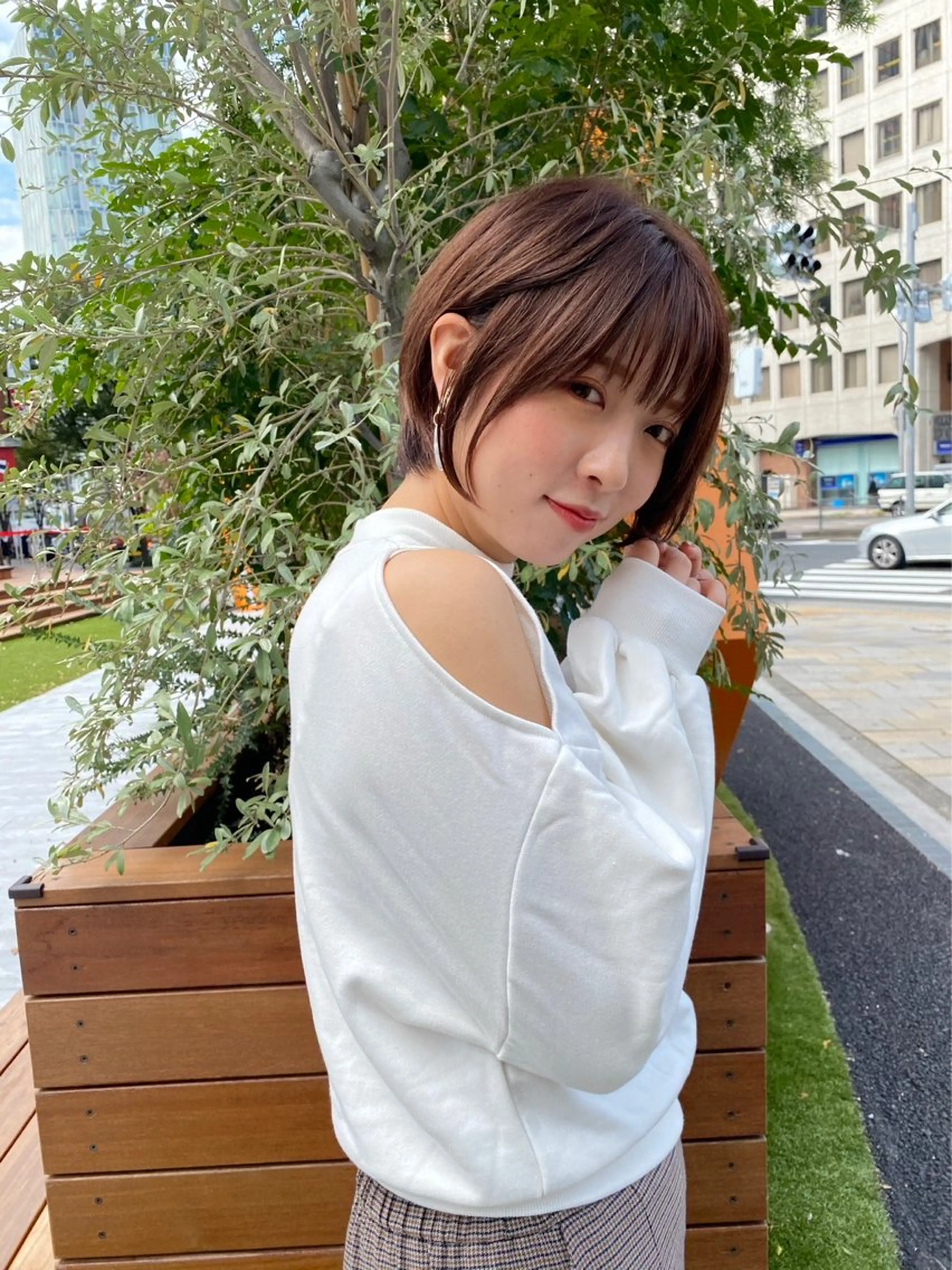 ショート ダブルカラー /垣尾颯大のヘアスタイル