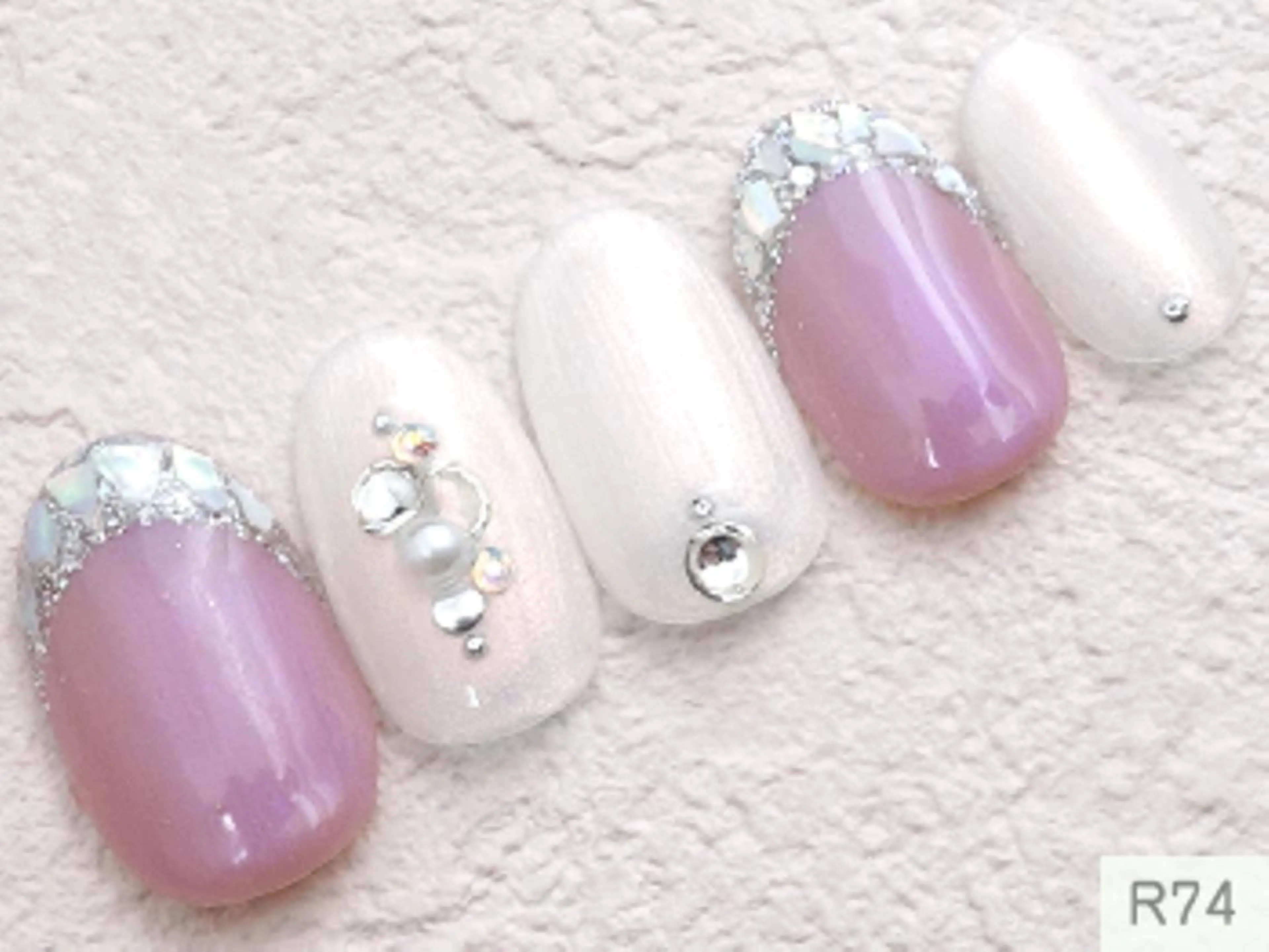 ネイル アートネイル ジェルネイル マグネットネイル ネイル nanのネイルデザイン