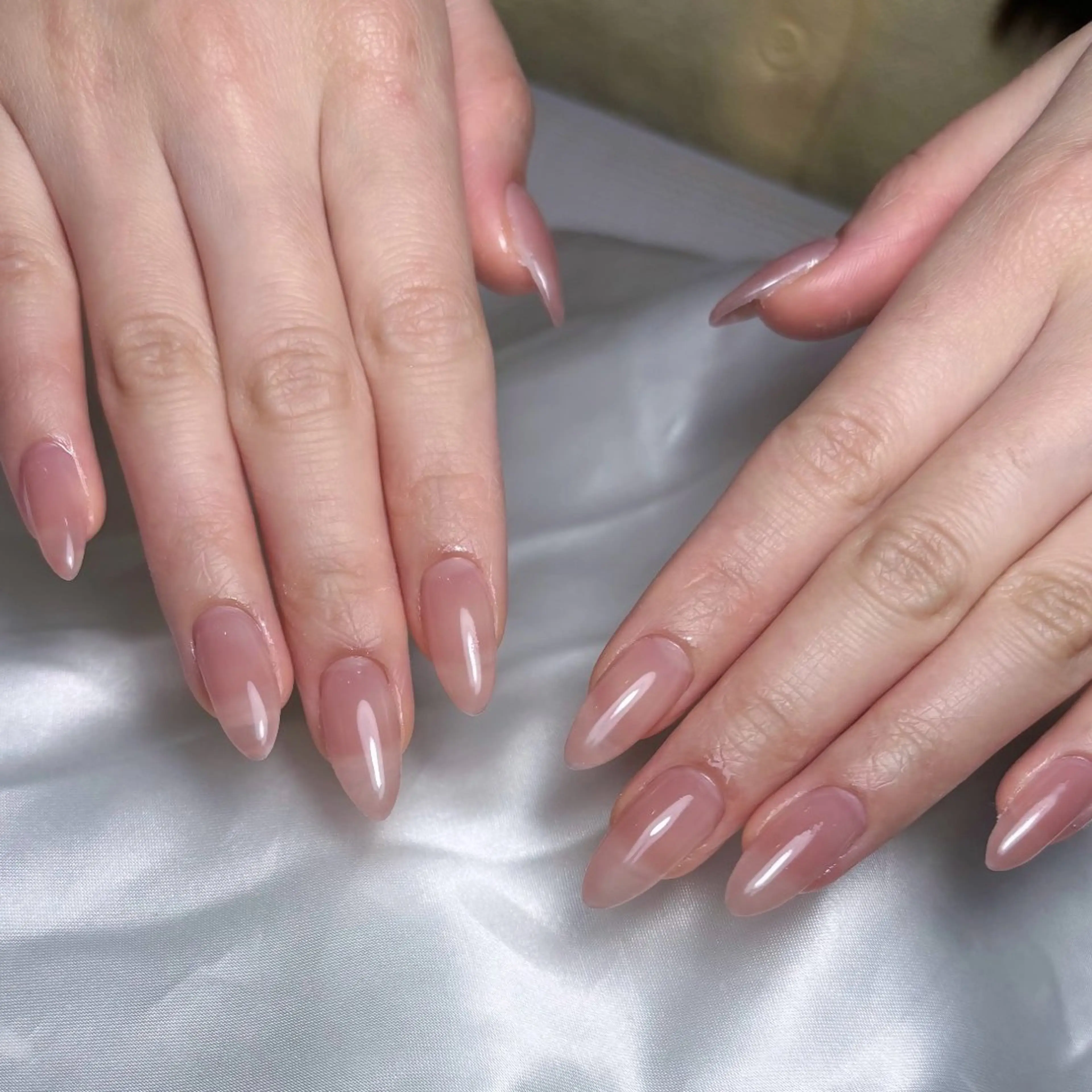 長さ出し 10本/ワンカラーorラメグラの写真