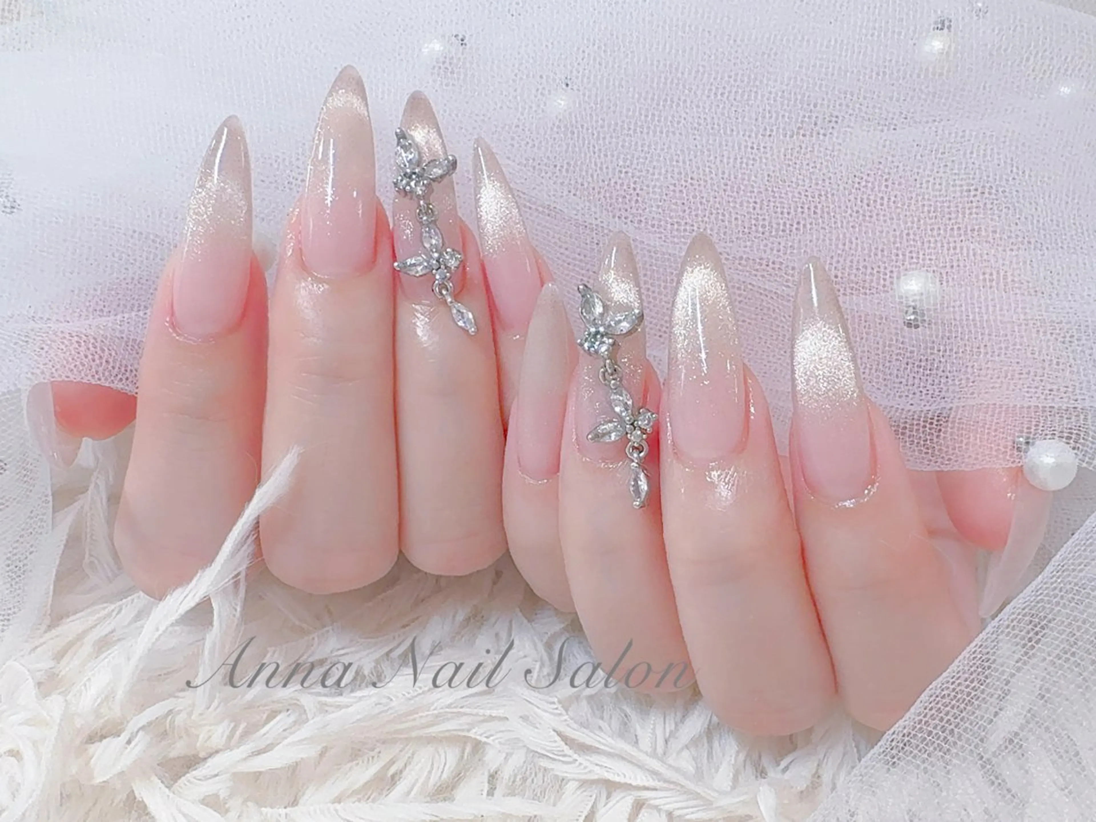 ❤️【チップスカルプ】　マグネットフレンチの写真