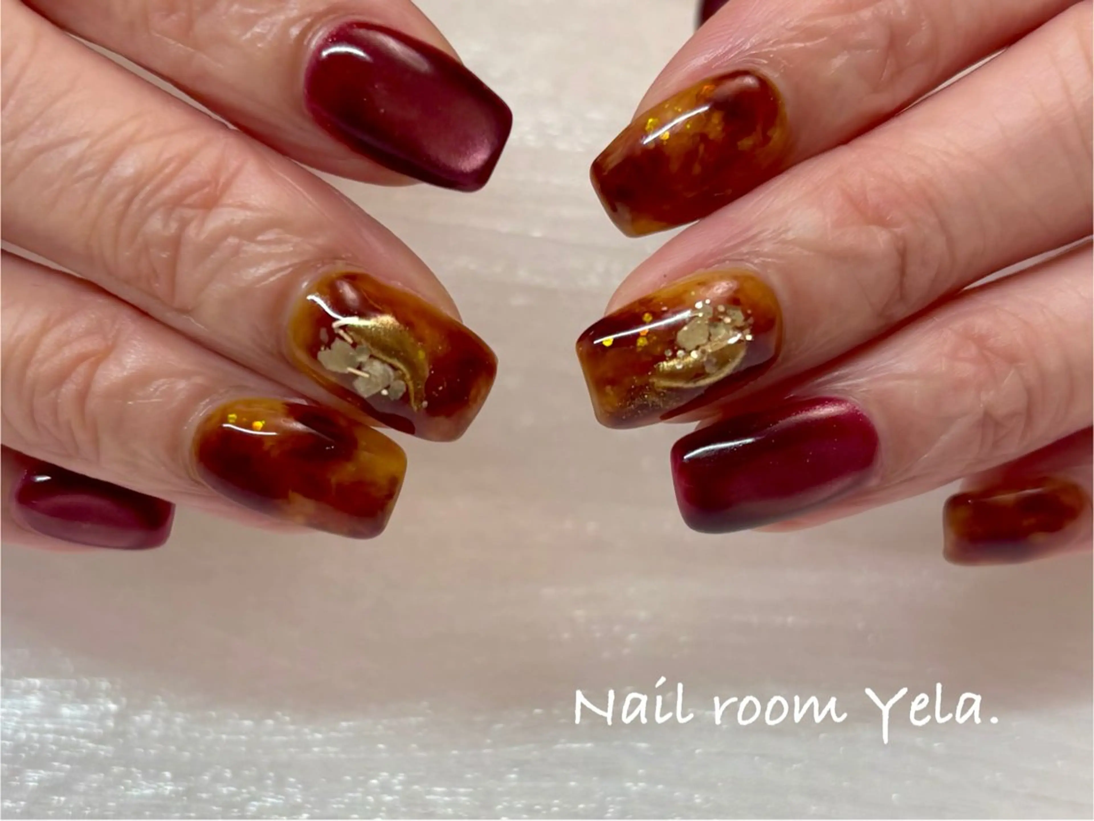 ネイル ハンドネイル yurina ☆のネイルデザイン