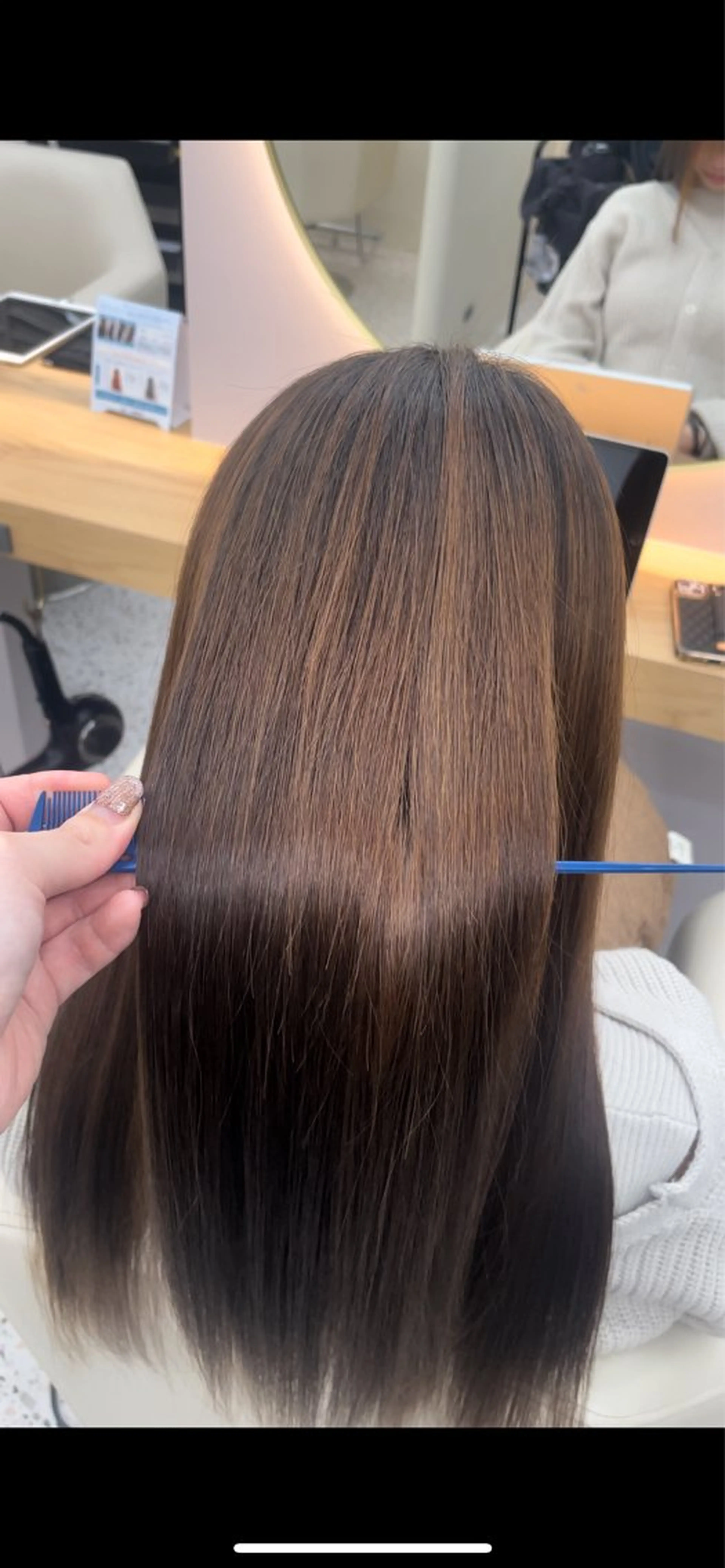 ロング 髪質改善/艶カラー✨ 𝔂𝓾𝓴𝓲のヘアスタイル