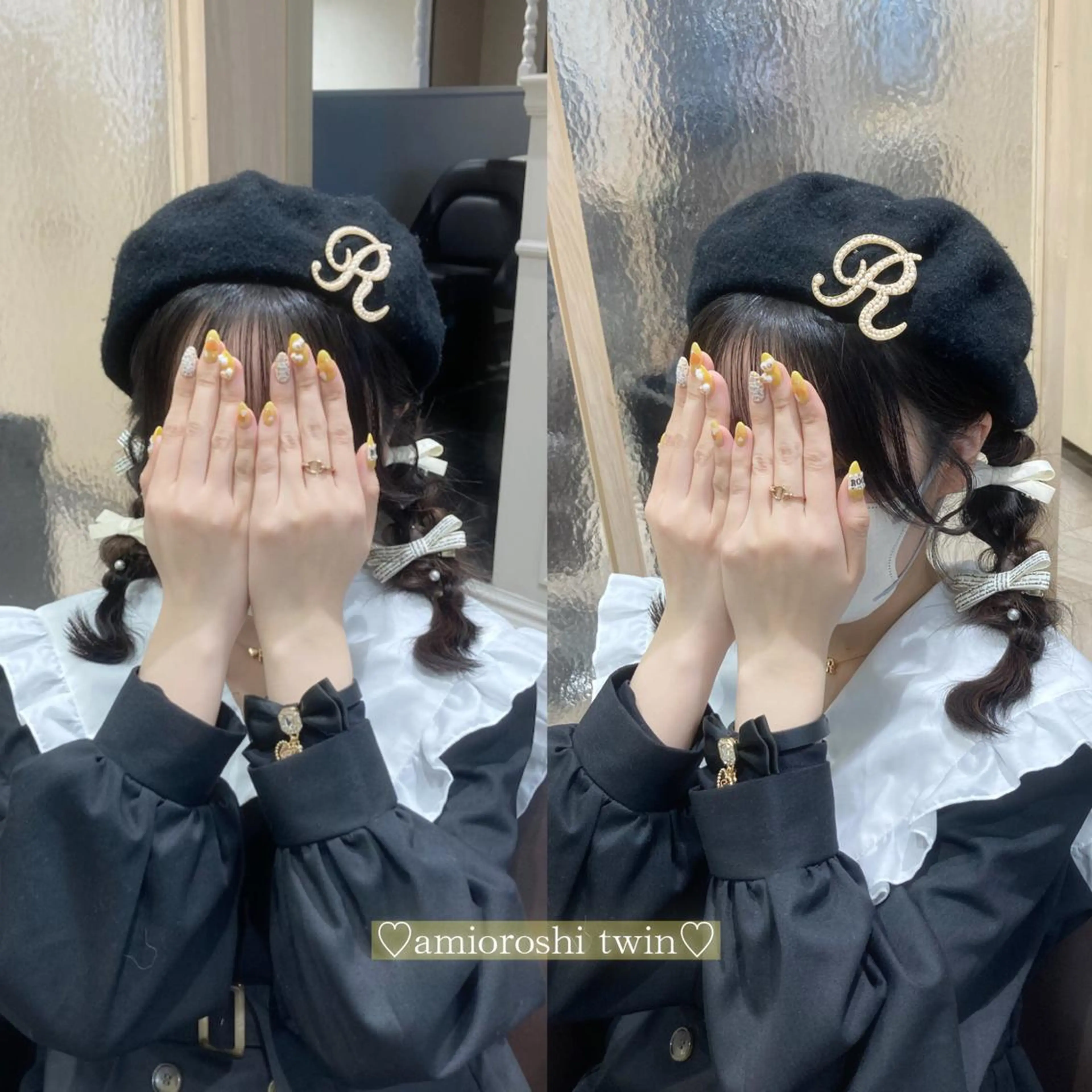 セミロング ヘアアレンジ 菅村 緋莉🎀ガーリーヘアのヘアスタイル