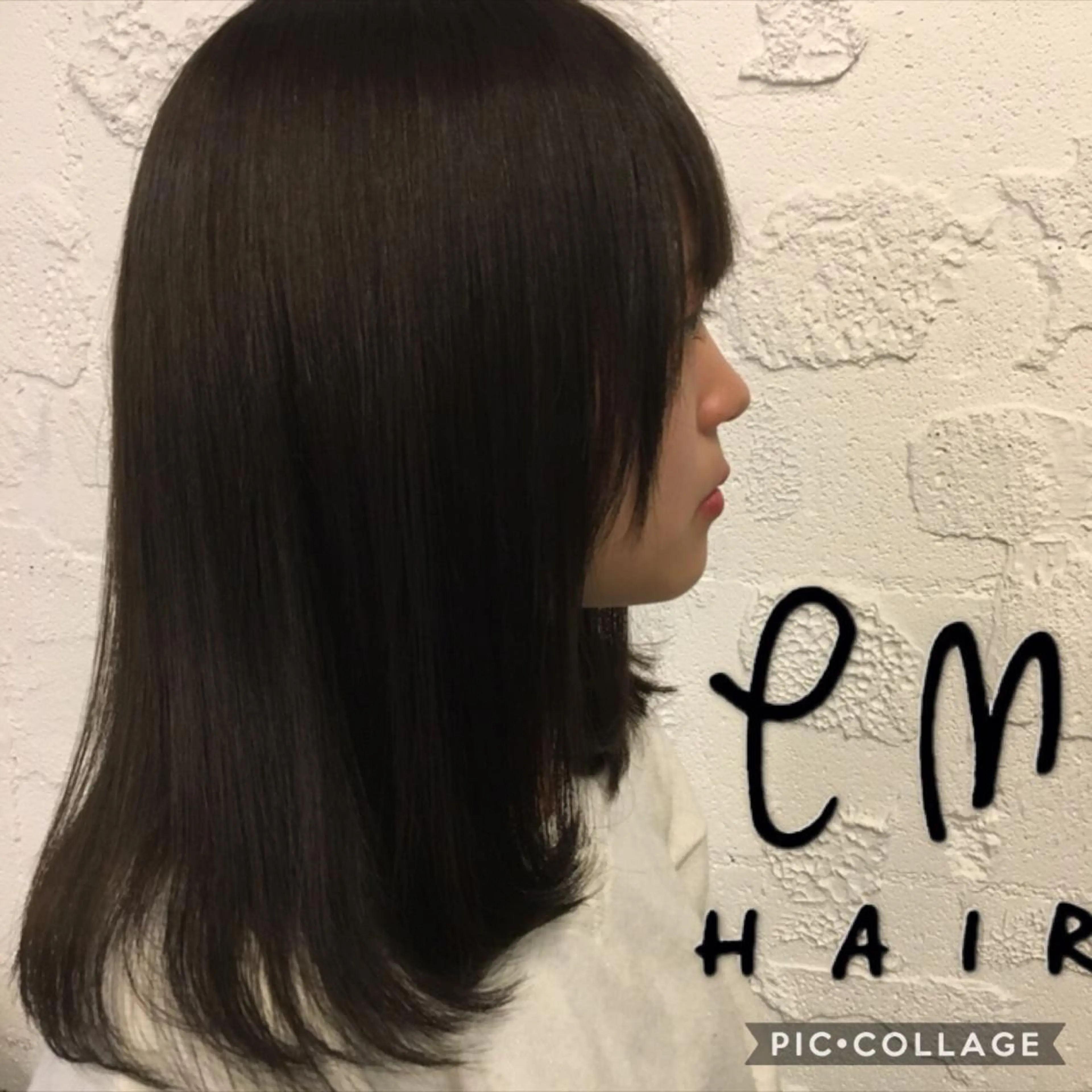 セミロング カラー アッシュ オリーブアッシュ 髪質改善 メンズ眉毛ITSUK Iメンズ専門　新宿の眉毛・アイブロウイメージ