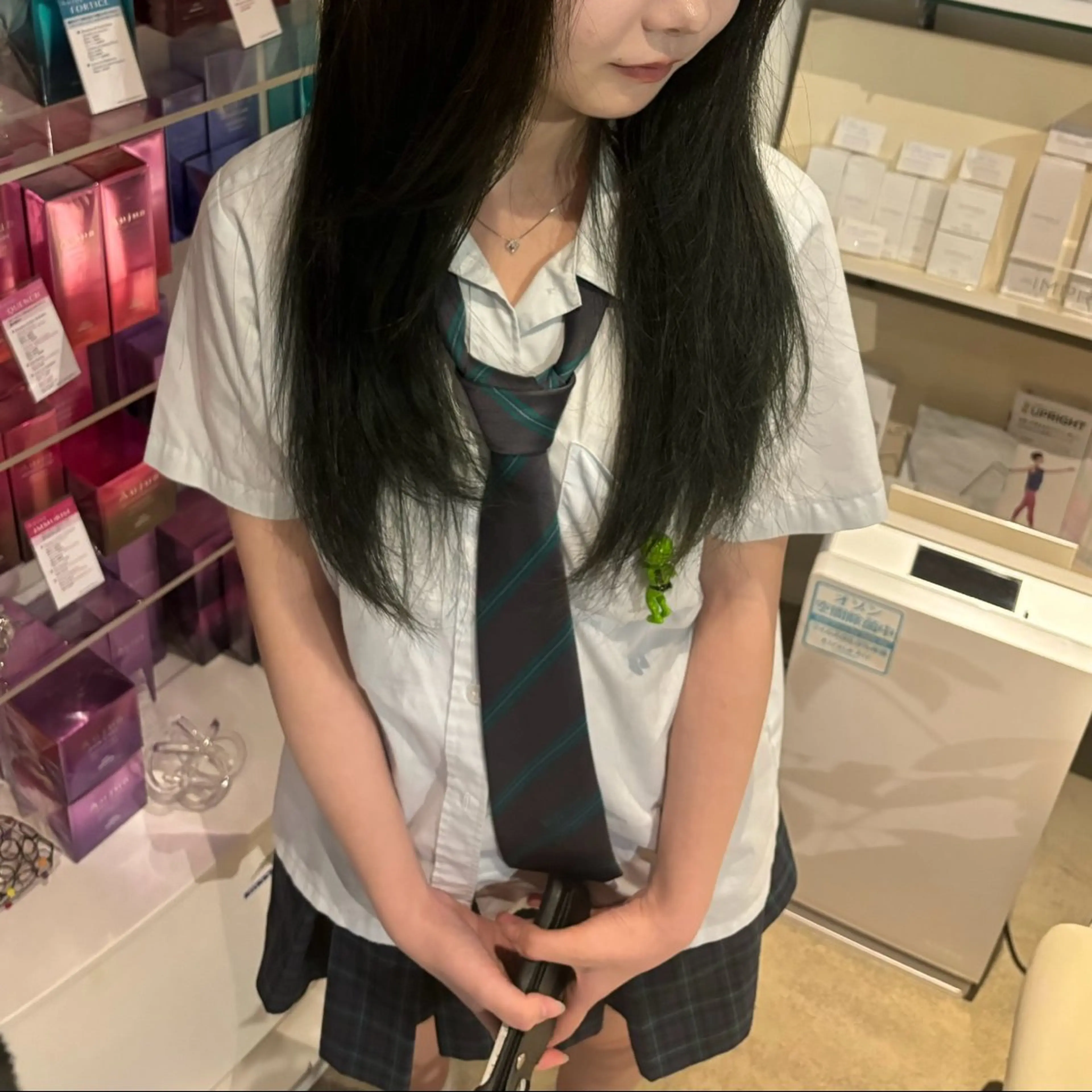 カラー レイヤー/顔周り/ 韓国ヘア🤍フウカのヘアスタイル