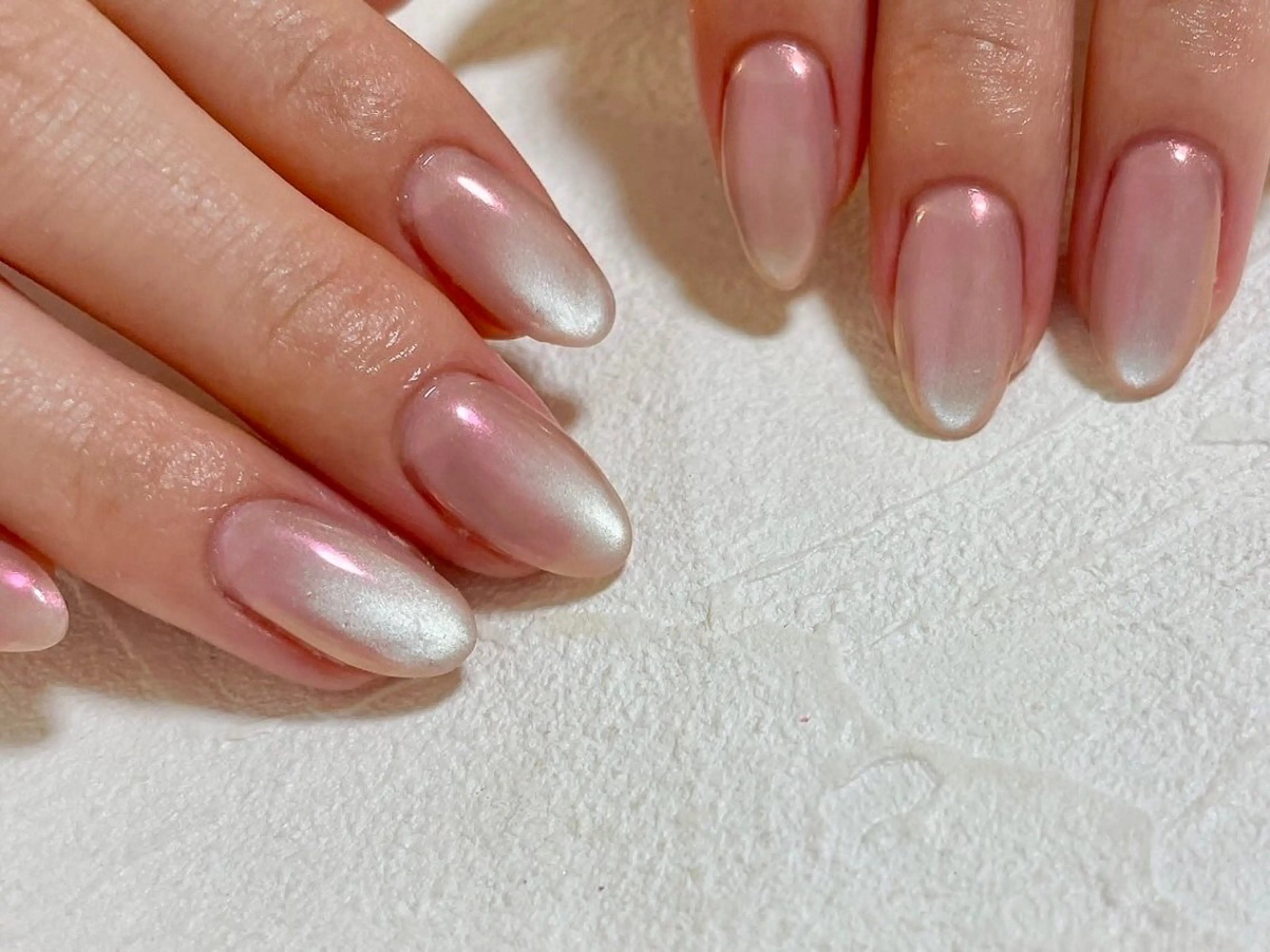 ネイル オーロラネイル フットネイル フレンチネイル ジェルネイル マグネットネイル ハンドネイル kiki nail 二子玉川のネイルデザイン