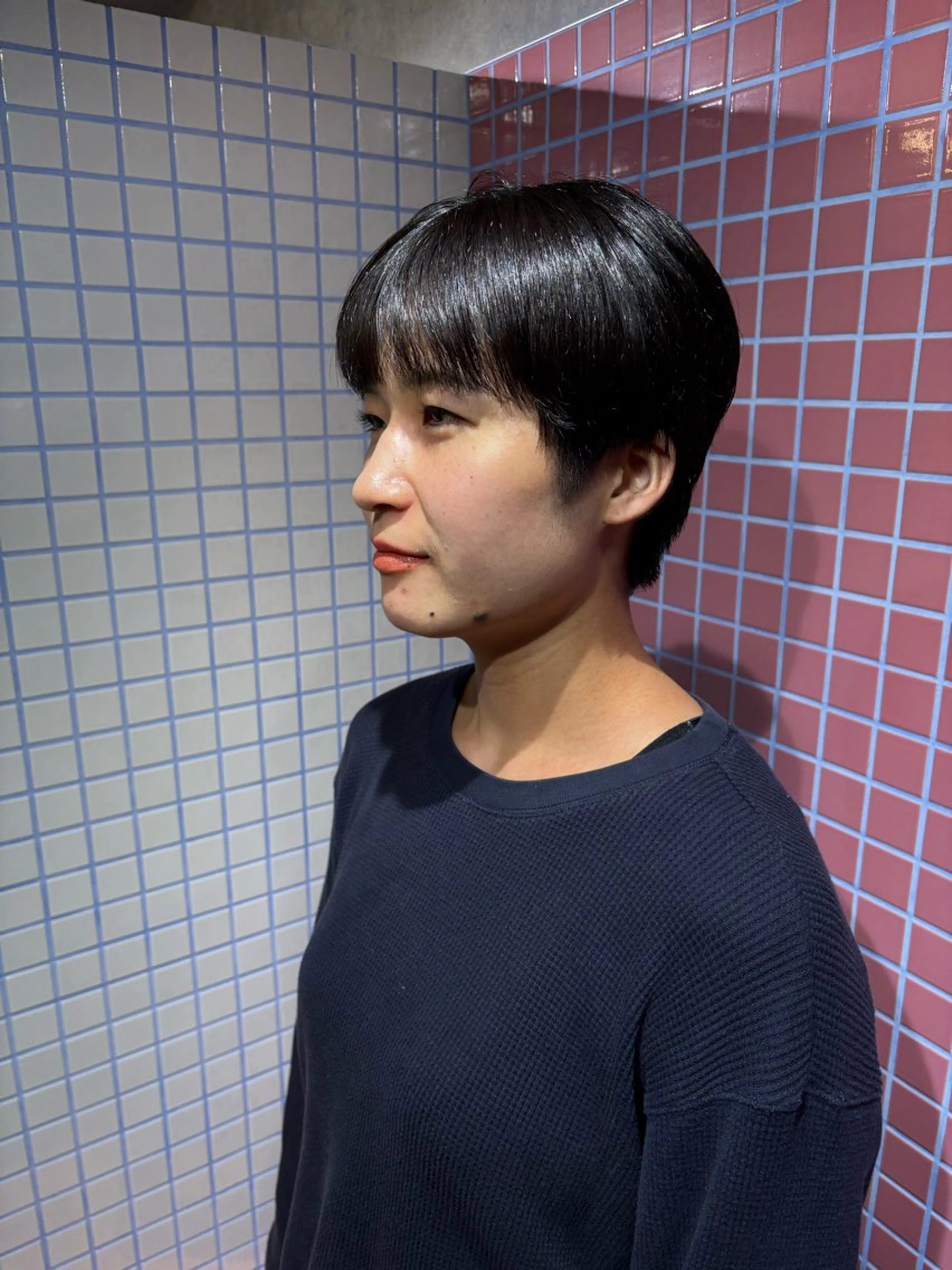 ショート 鎌田 梨瑚のヘアスタイル