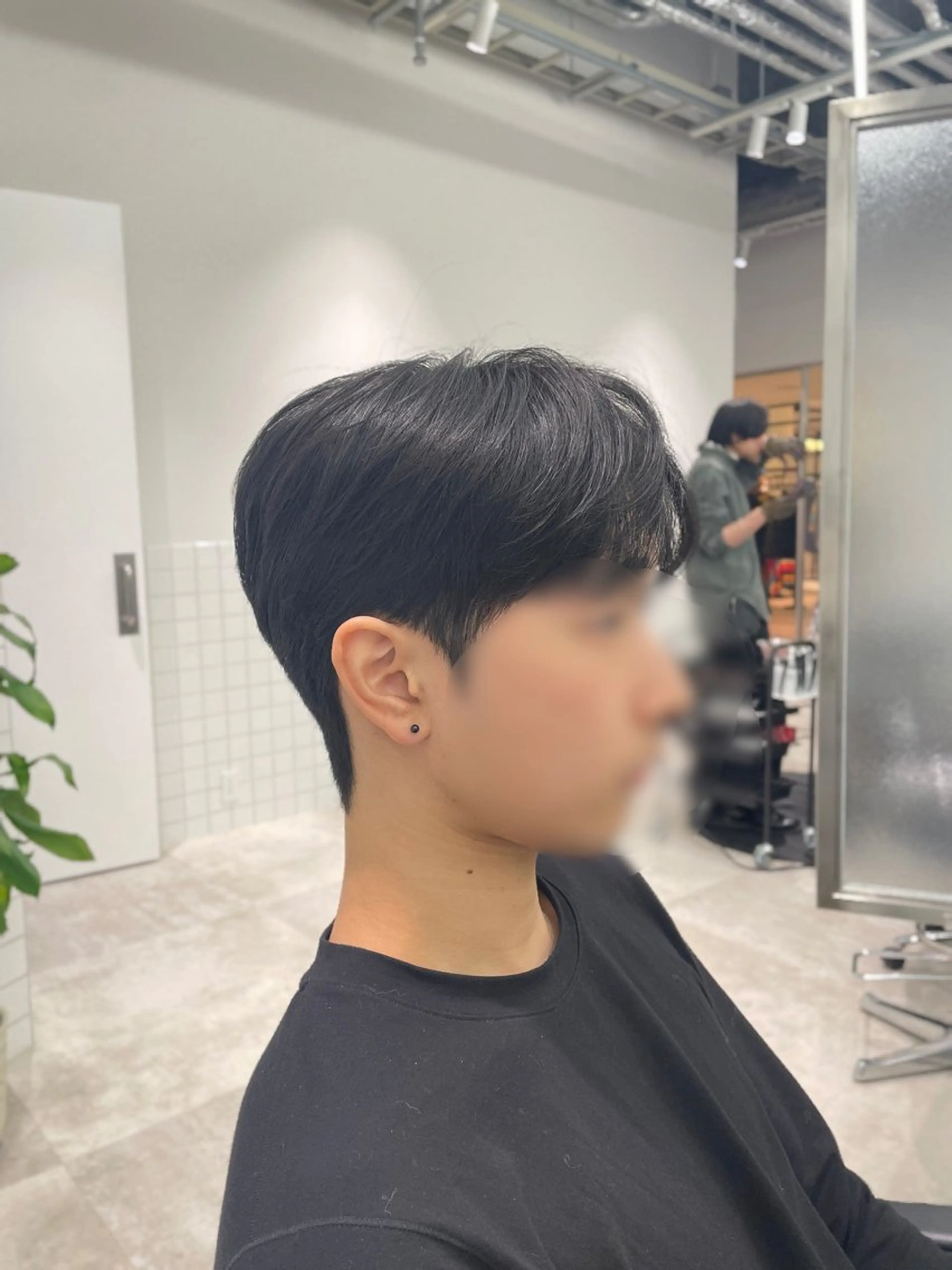 ショート パーマ メンズ ダウンパーマ メンズ韓国風 メンズパーマ 韓国風ヘア me by SALOWIN所属・梅田/メンズ専門/ 韓国風/ダウンパーマのヘアスタイル