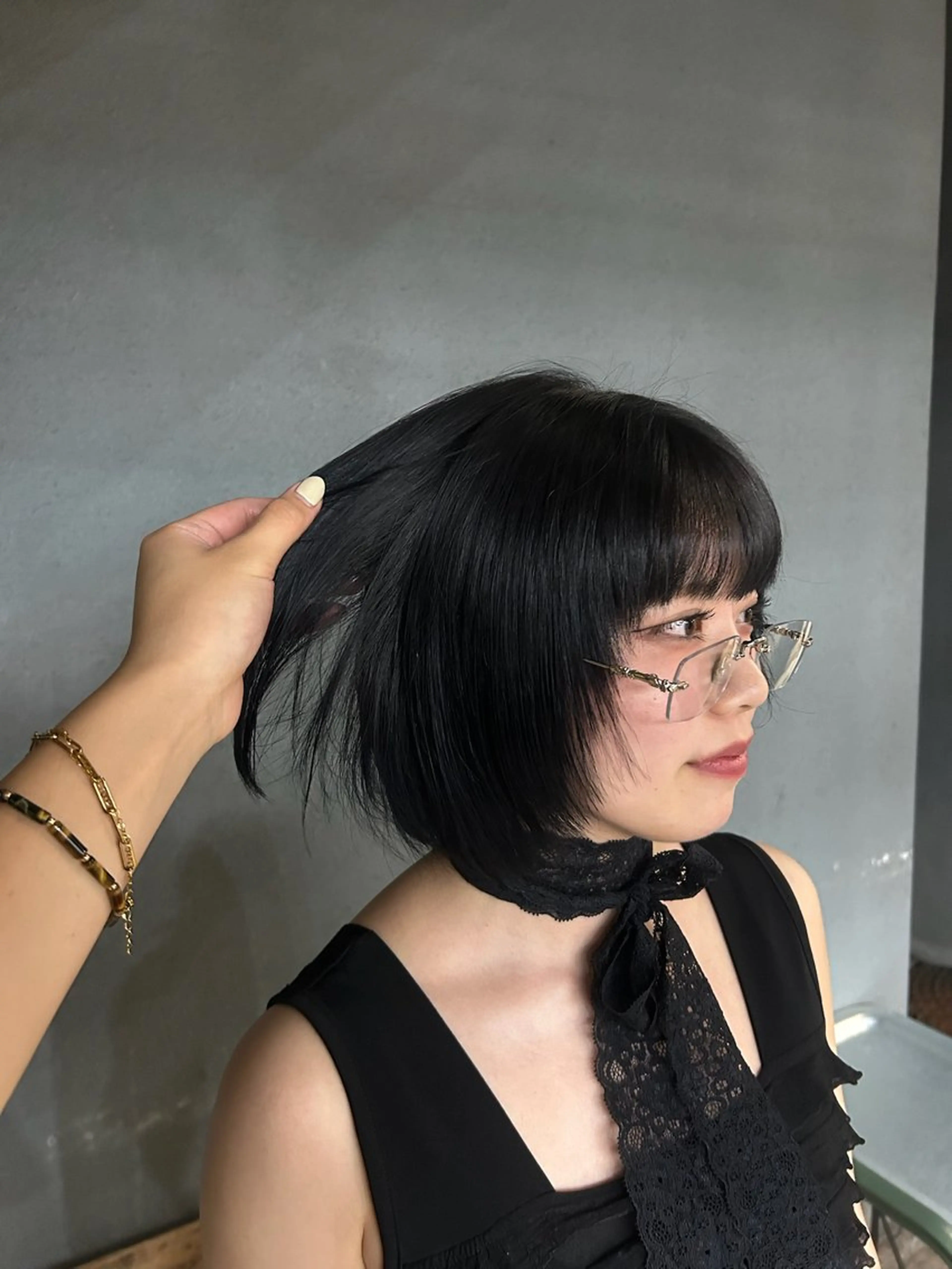 ショート カラー akari 🩵のヘアスタイル