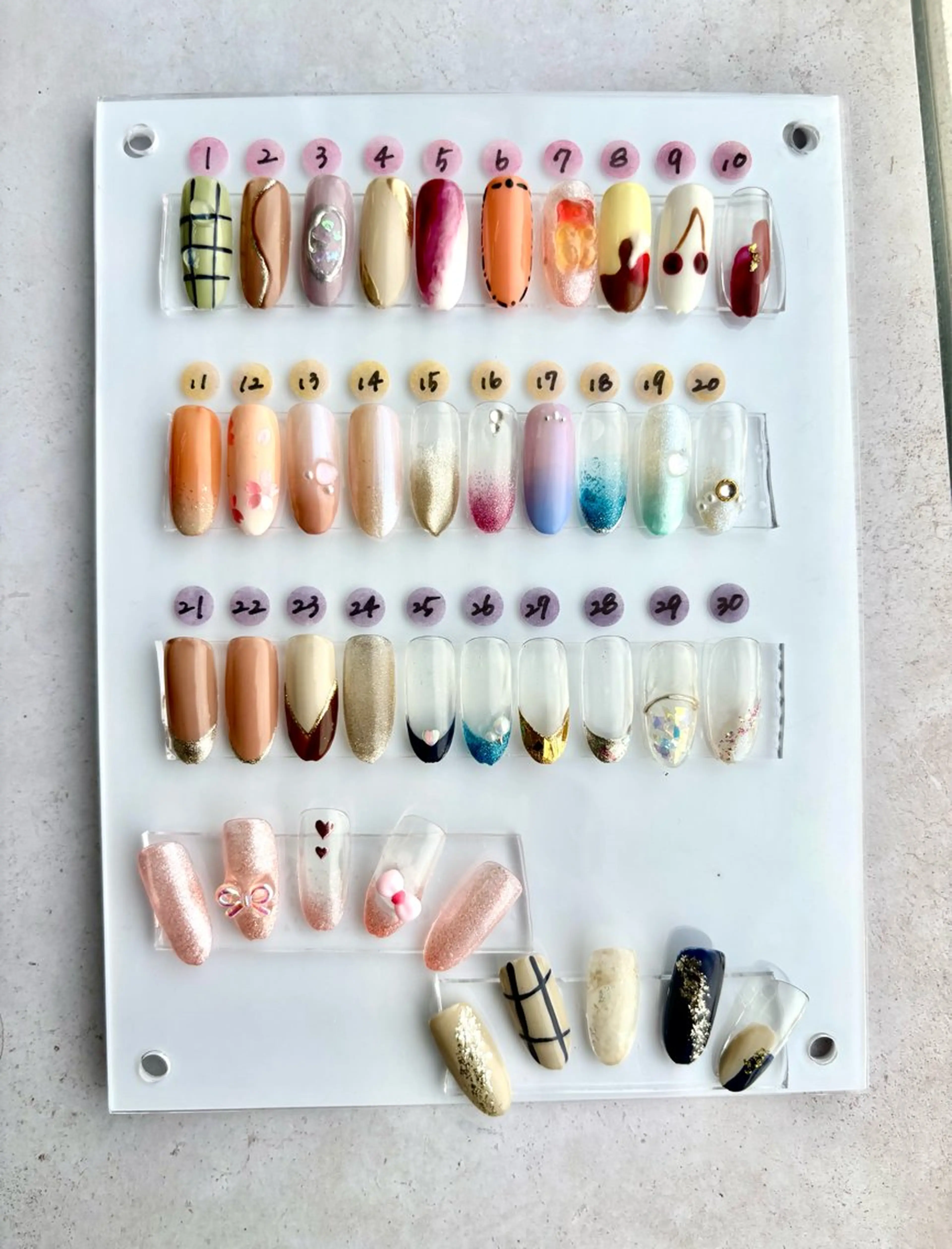 ネイル あんどう じゅりのネイルデザイン